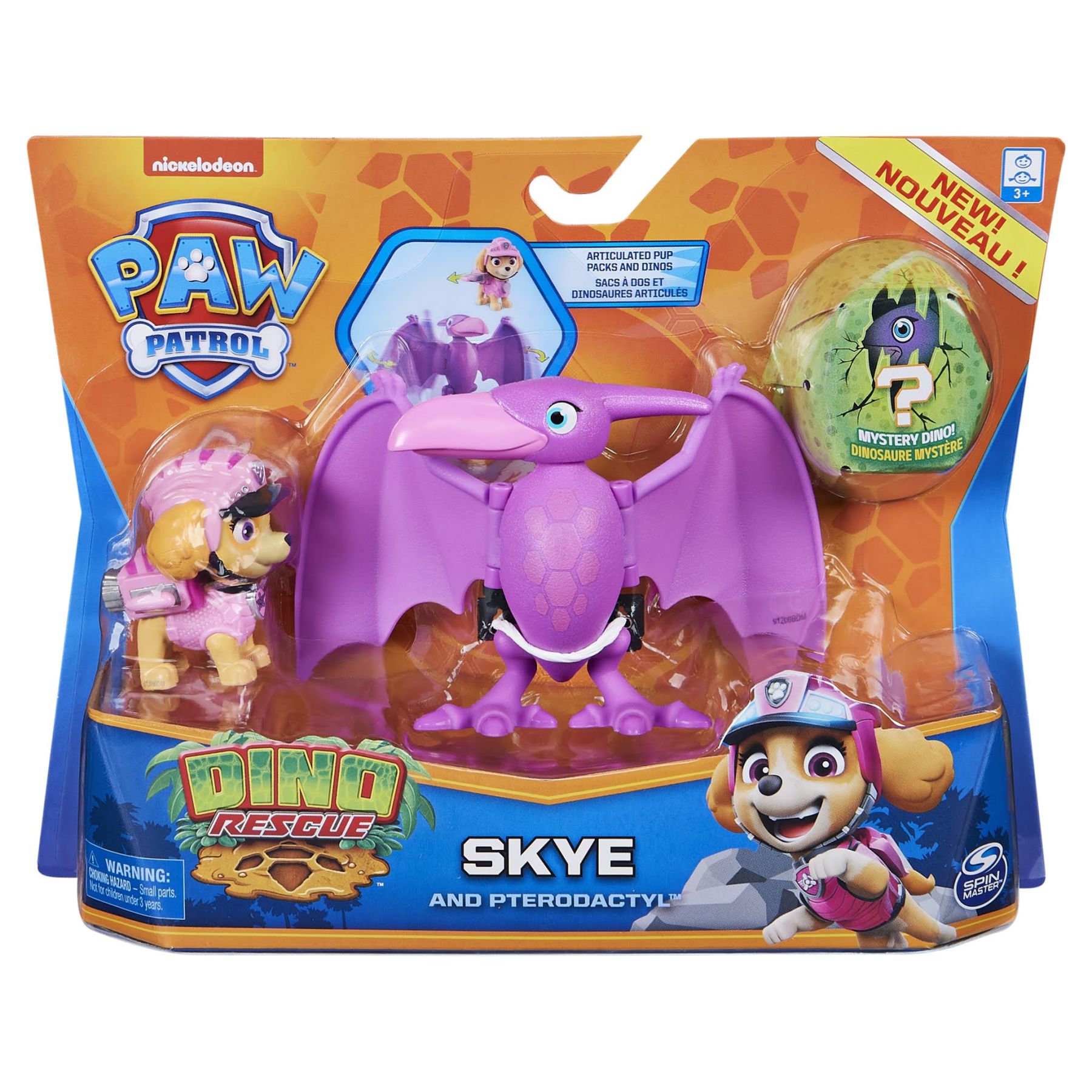 Ігрова фігурка Paw Patrol Діно місія Скай з динозавром (SM17706/1653)