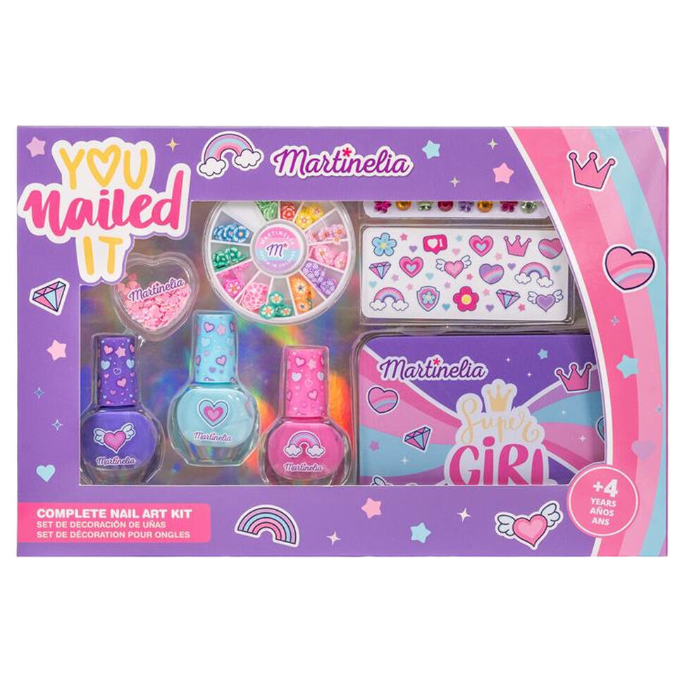Набір для манікюру Martinelia Super girl Complete nail art kit (11911)