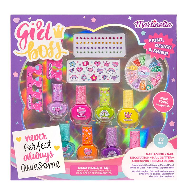 Набір для манікюру Martinelia Super girl Mega nail art set (11912)