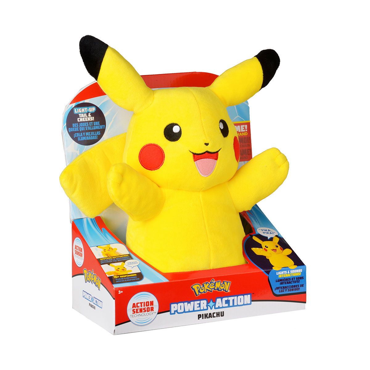 Інтерактивна м′яка іграшка Pokemon Пікачу 25 см (97834)