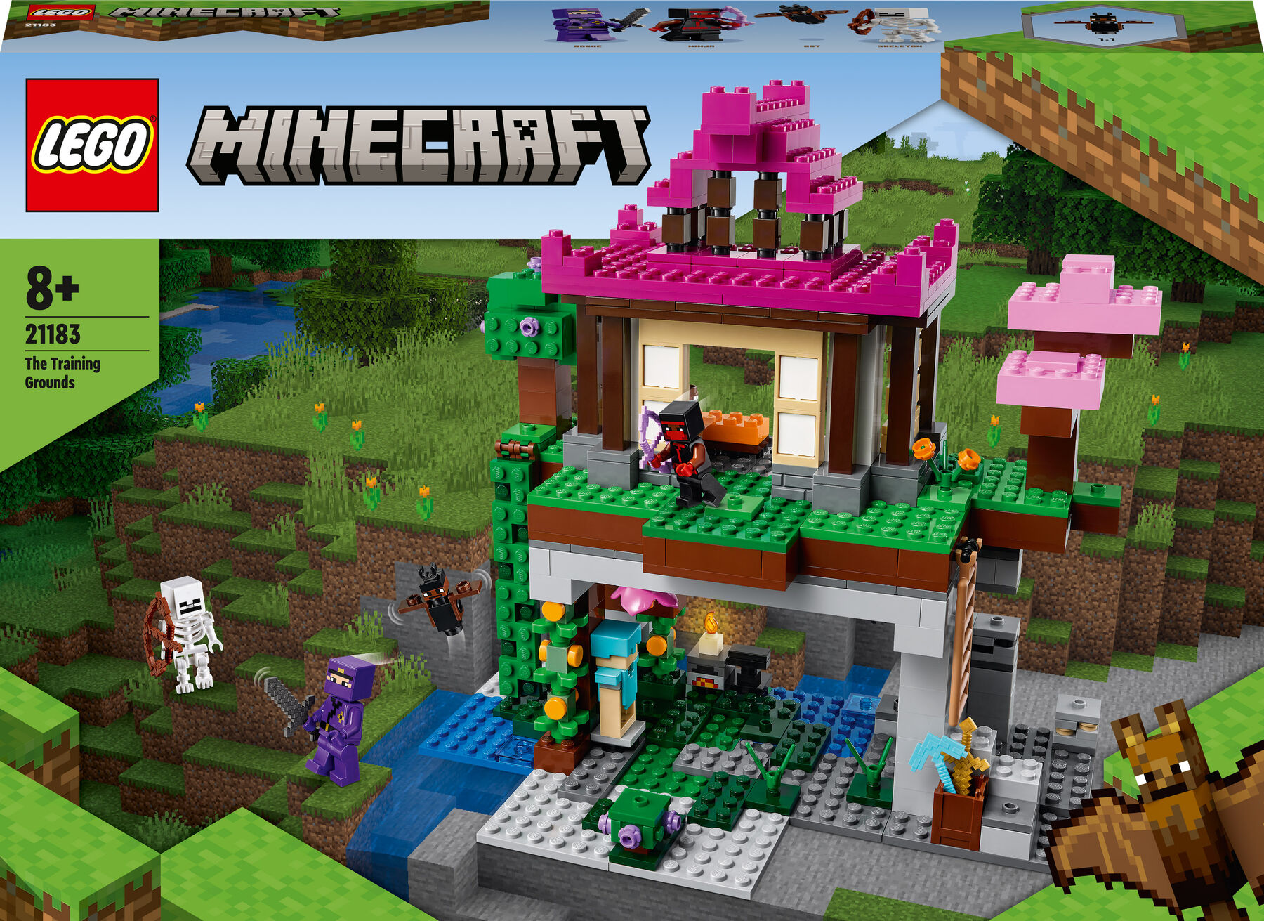 Конструктор LEGO Minecraft Тренувальна база (21183)