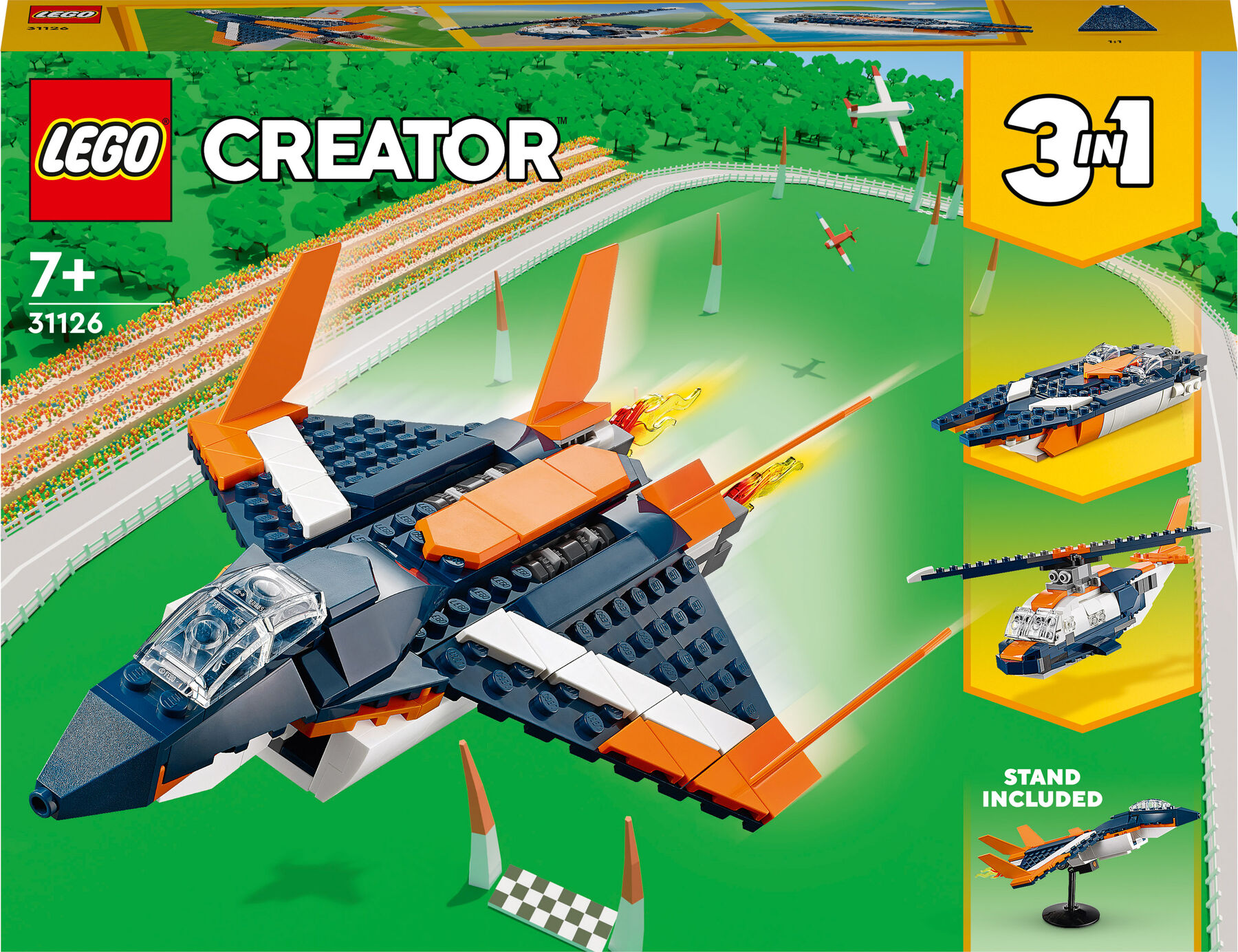 Конструктор LEGO Creator Надзвуковий літак (31126)