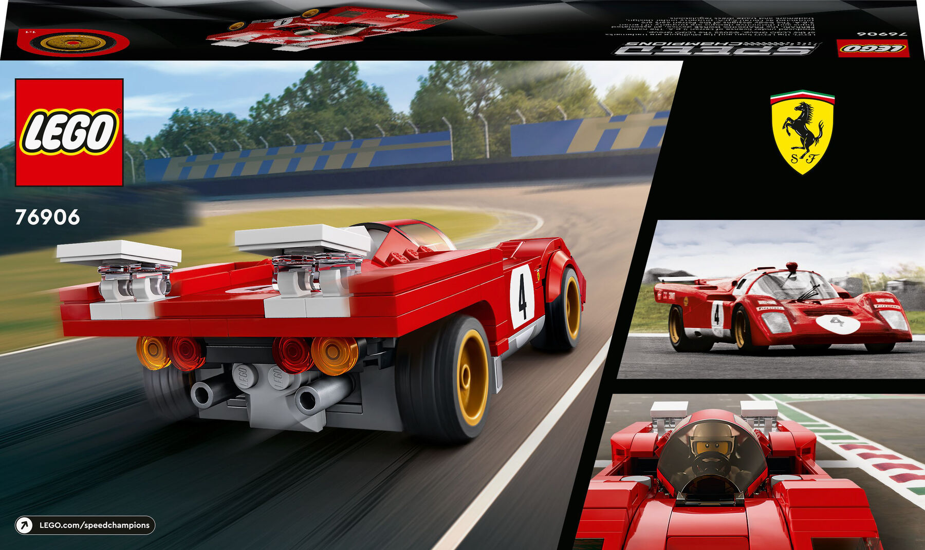 Конструктор LEGO Speed ​​Champions 1970 Ferrari 512 M (76906)