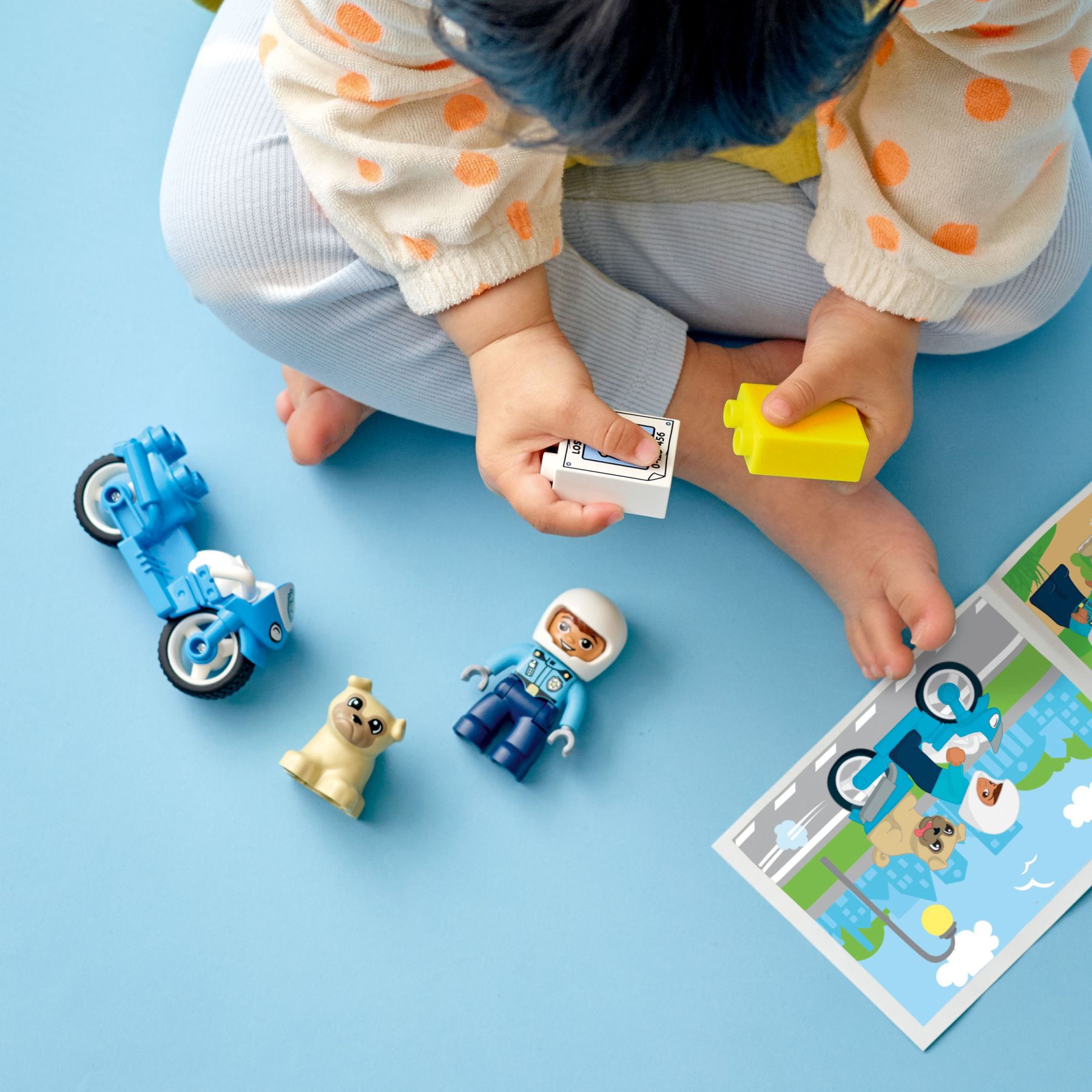Конструктор LEGO DUPLO Реск′ю Поліцейський мотоцикл (10967)