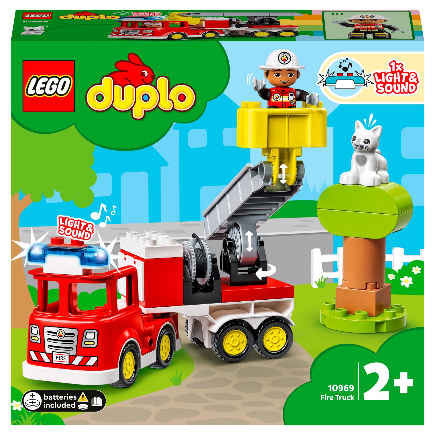 Конструктор LEGO DUPLO Реск′ю Пожежна машина (10969)