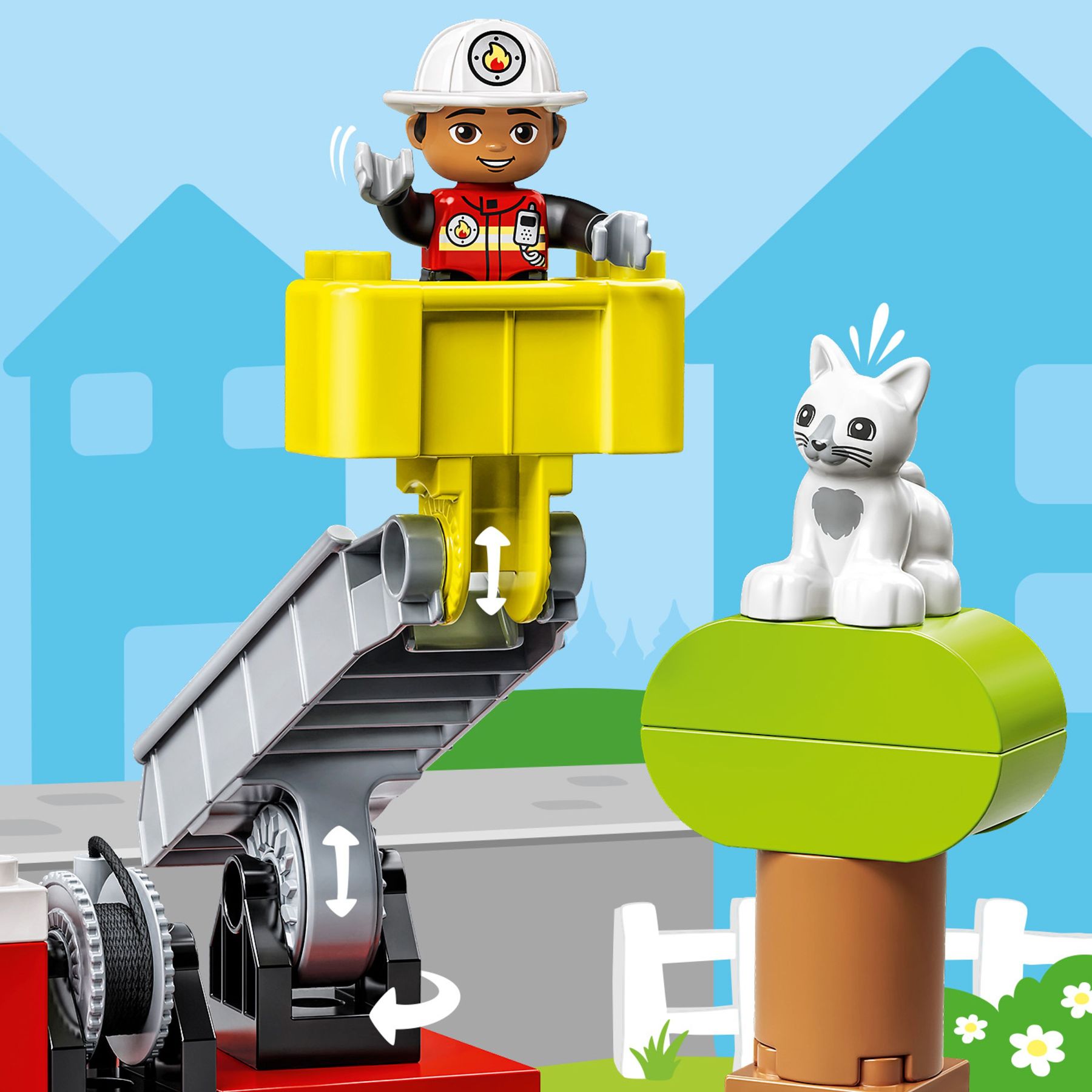 Конструктор LEGO DUPLO Реск′ю Пожежна машина (10969)