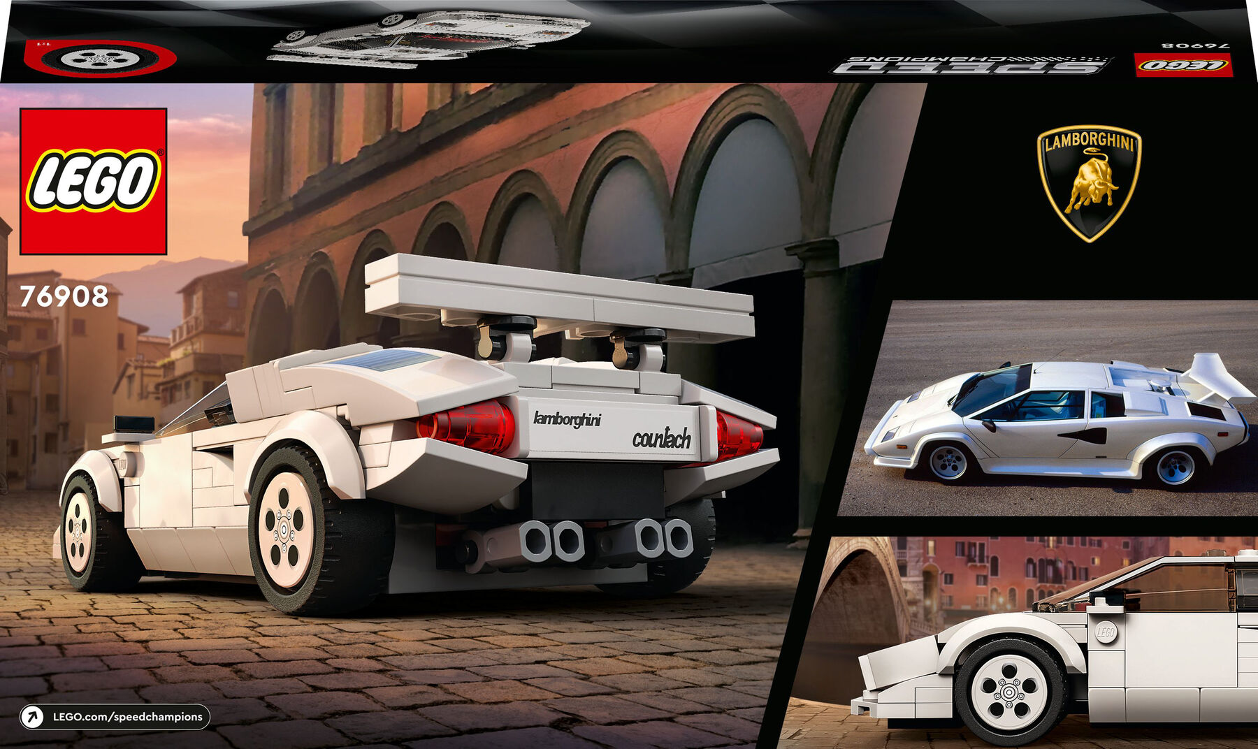 Конструктор LEGO Speed ​​Champions Lamborghini Countach (76908)