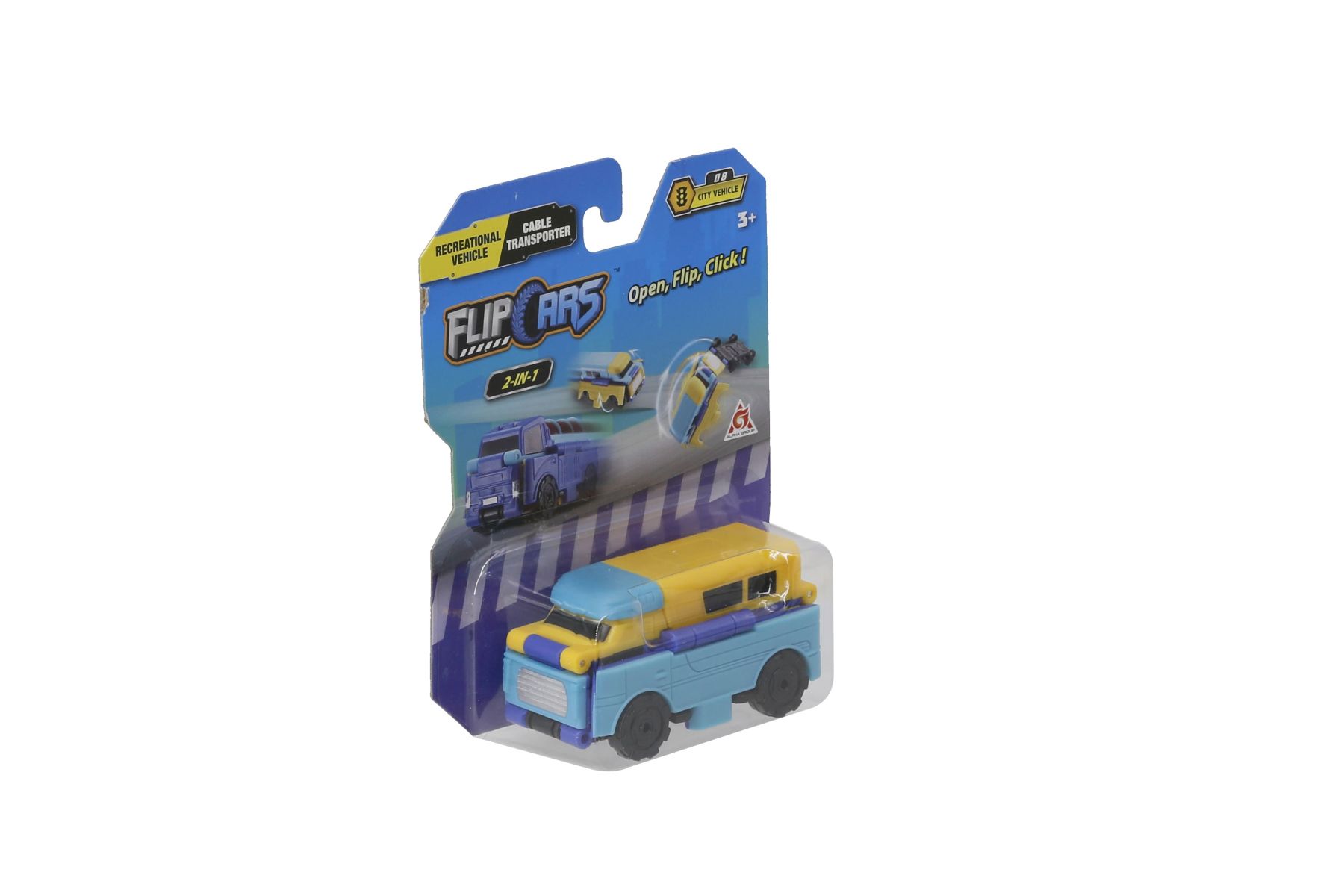 Машинка-трансформер Flip Cars Автомобілі караван і для поливу 2 в 1 (EU463875-35)
