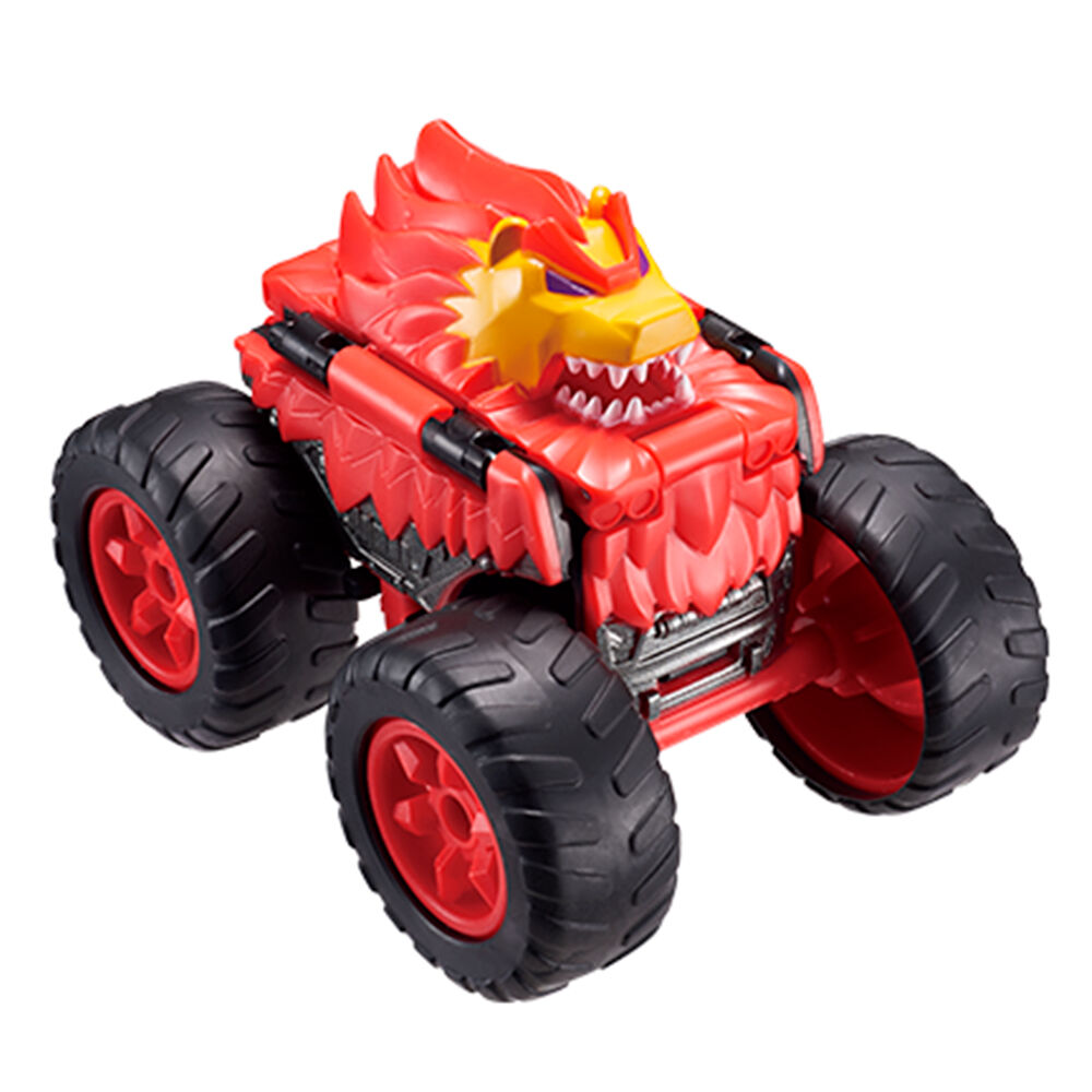 Машинка-трансформер Flip Cars Монстр-трак Лев 2 в 1 (EU463875A-02)