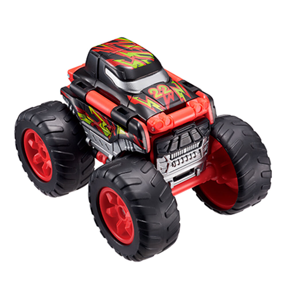 Машинка-трансформер Flip Cars Монстр-трак Лев 2 в 1 (EU463875A-02)