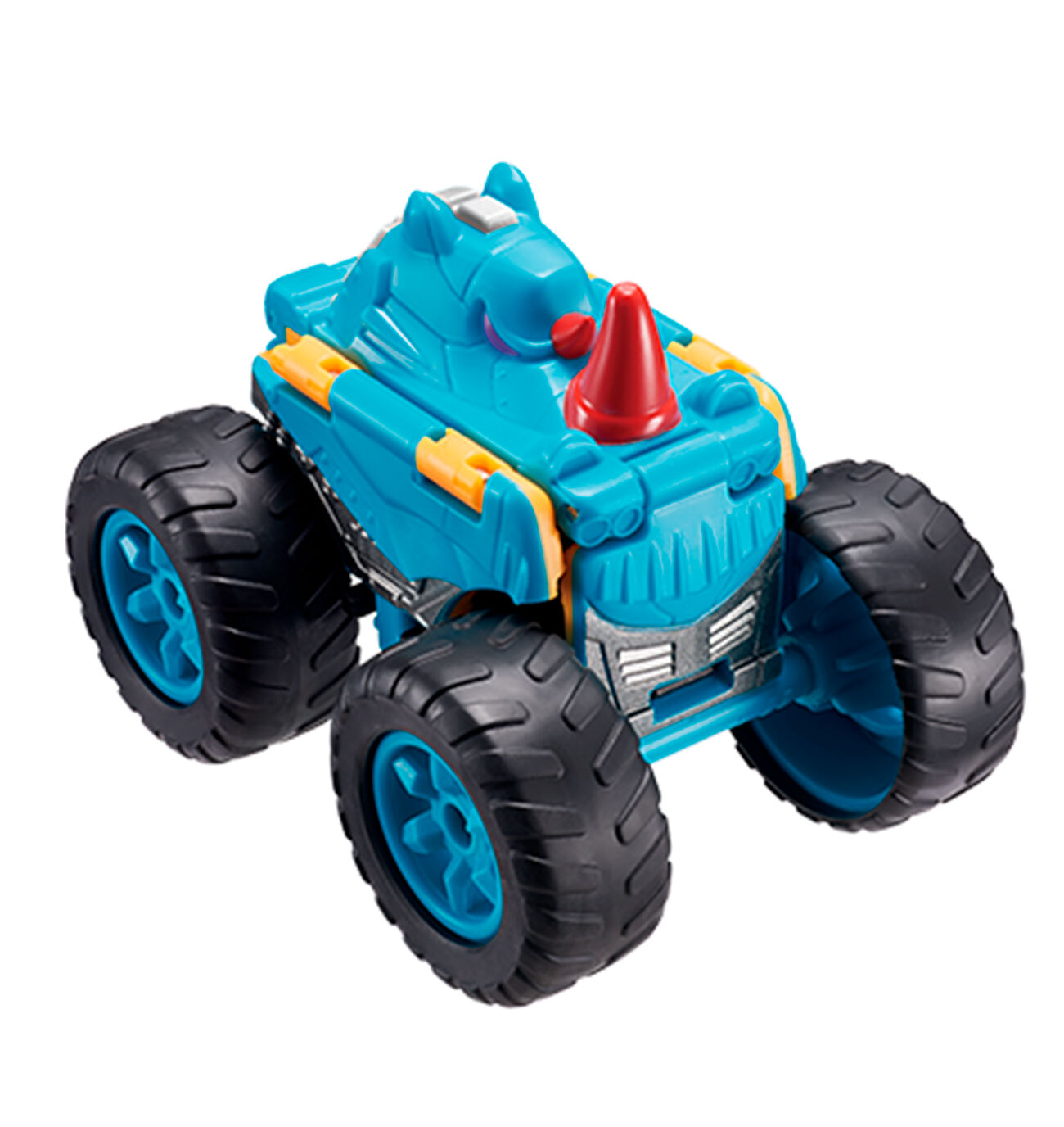 Машинка-трансформер Flip Cars Монстр-трак Носоріг 2 в 1 (EU463875A-03)