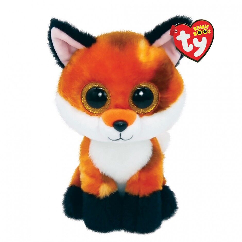 М′яка іграшка TY Beanie Boo′s Лис Meadow 15 см (36379)