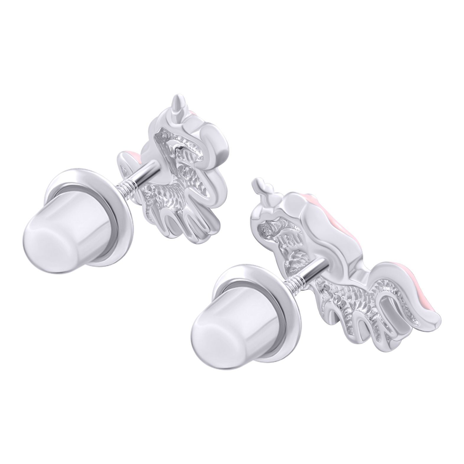 Сережки Uma&Umi Magic pets Єдиноріг рожевий (219542401611)