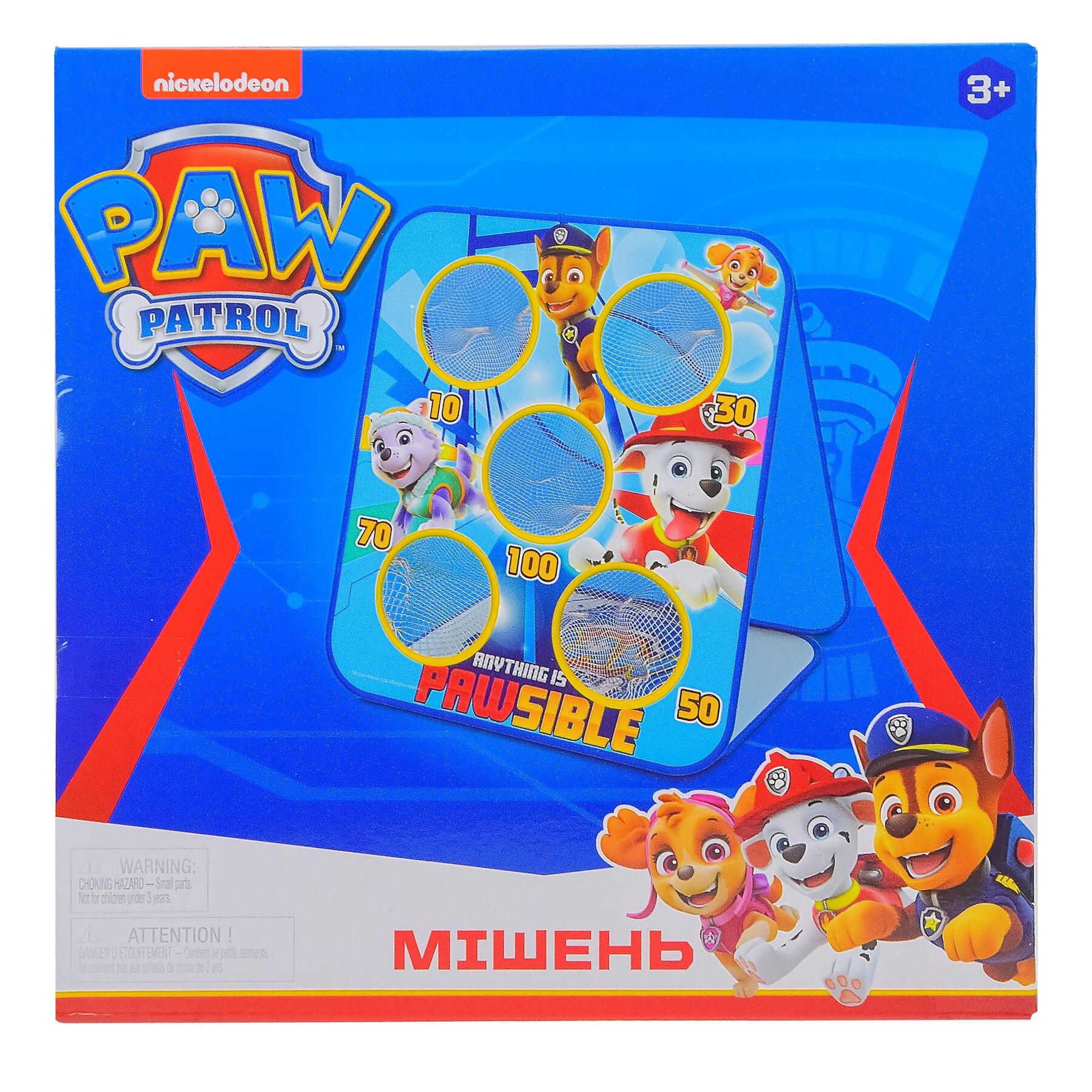 Корнхол Країна іграшок Disney Мішень Щенячий Патруль (LM1016)