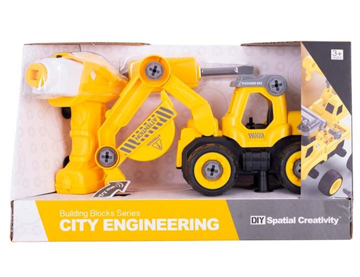 Конструктор DIY Spatial Creativity Екскаватор (CJ-1365027)