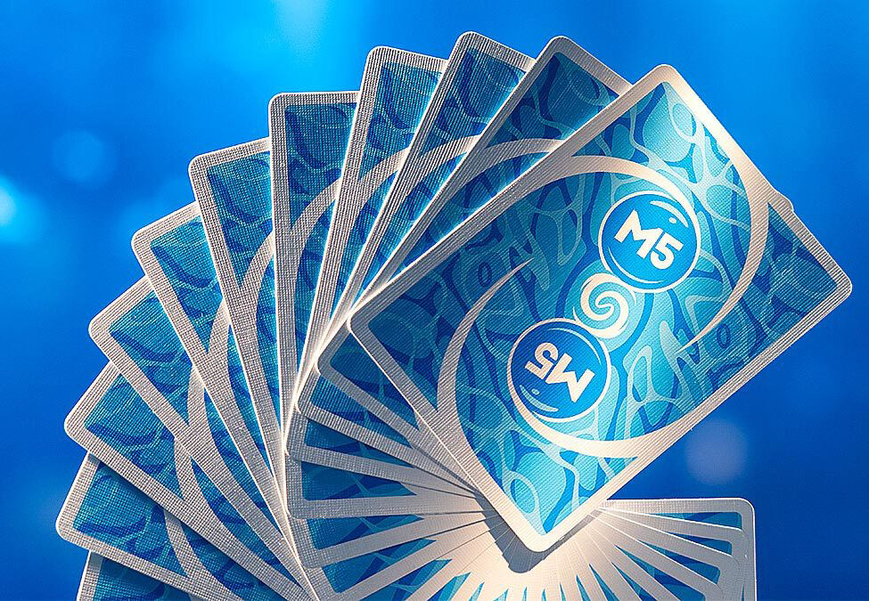 Набір для фокусів Magic Five Гральні карти Blue deck (MF004)