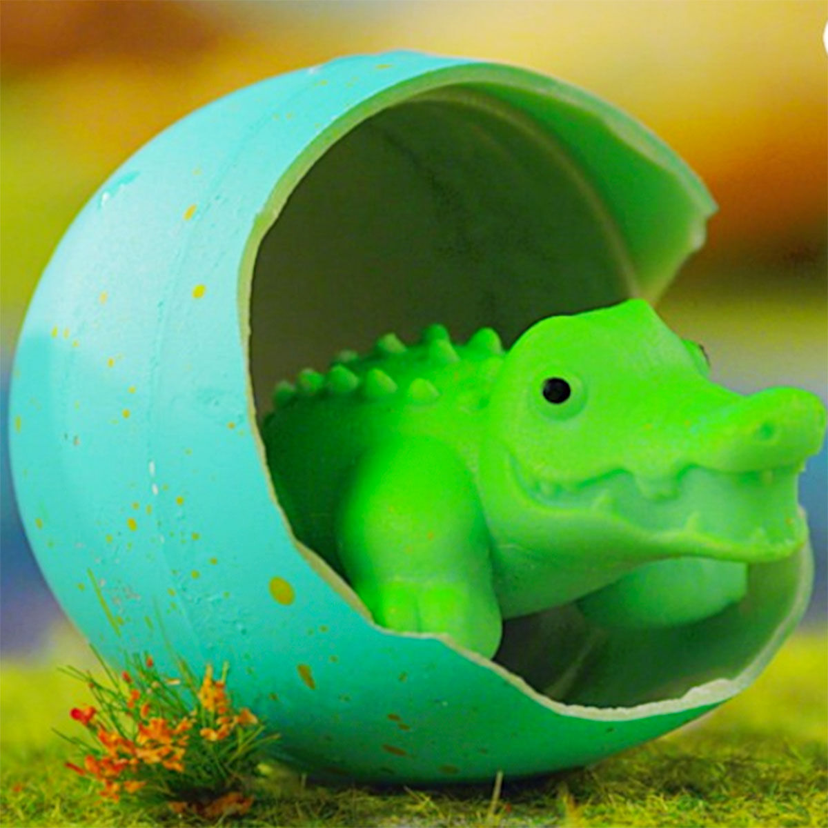 Фігурка, що зростає Sbabam Croc and Turtle eggs Крокодили та черепахи (T070-2019)