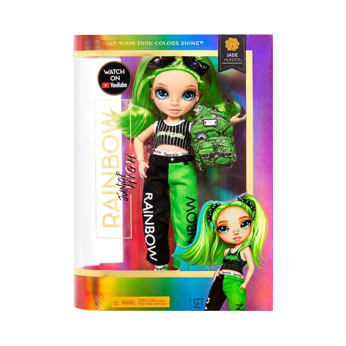 Лялька Rainbow High Junior Джейд Хантер (579991)