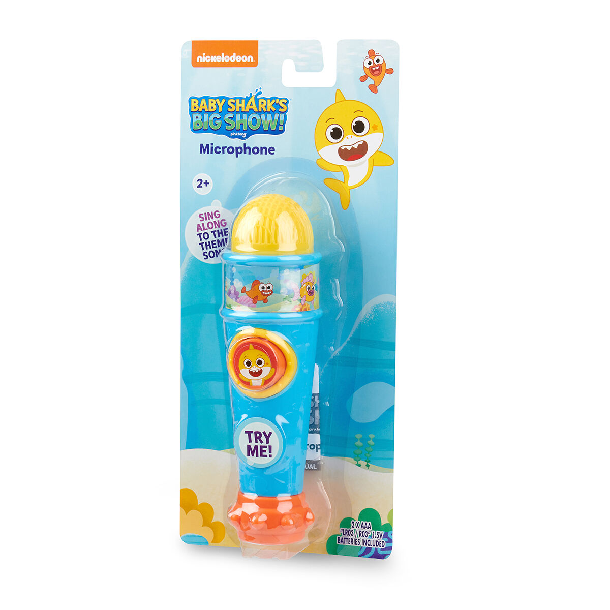Інтерактивна іграшка Baby Shark Big Show Музичний мікрофон (61207)