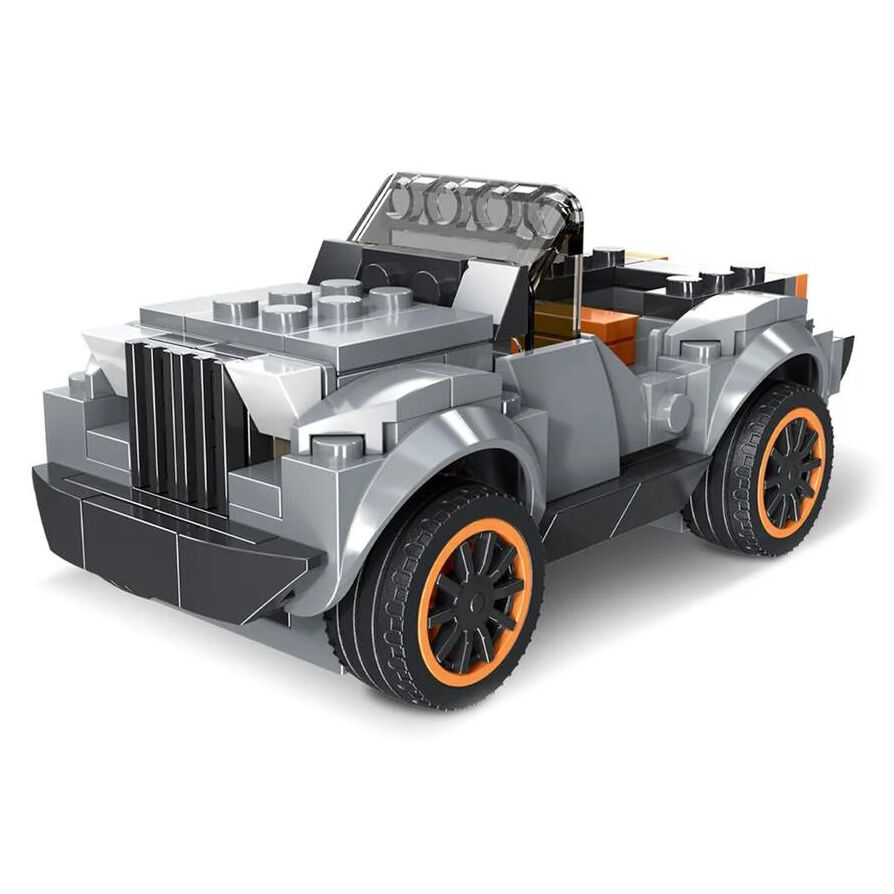 Конструктор IBLOCK Мульті models Машинка сіра (PL-920-30)
