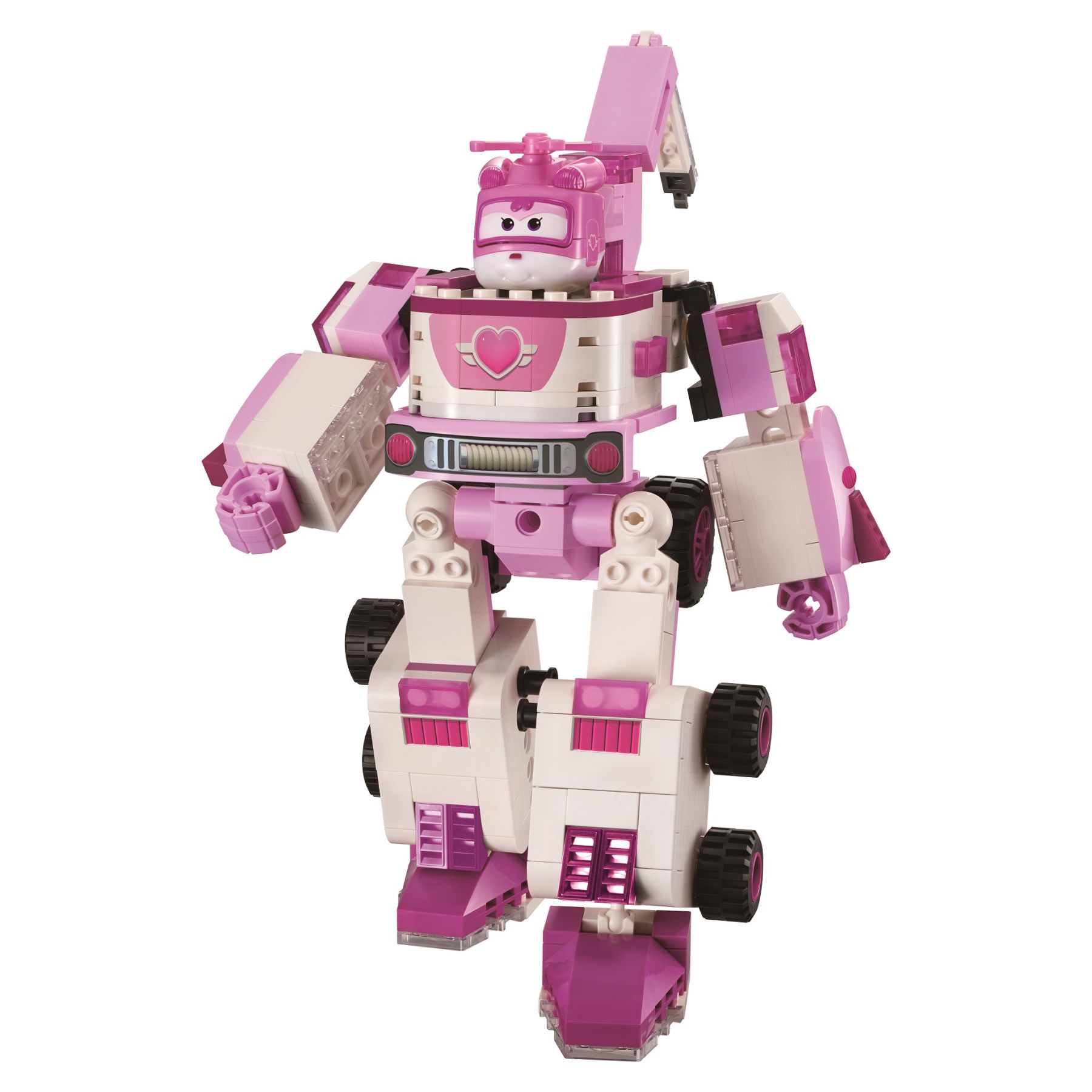 Конструктор Super Wings Small Blocks Buildable Transforming Vehicle Діззі (EU385006)