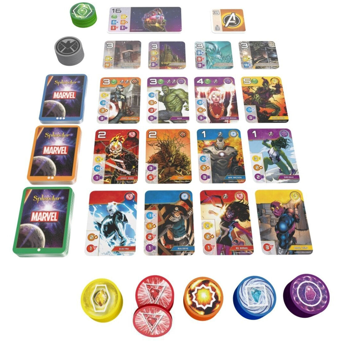 Настільна гра Asmodee Розкіш Марвел (SCSPLMA01UKR)