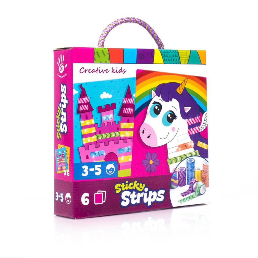 Набір для творчості Vladi Toys Sticky strips Єдиноріг (VT4433-03)