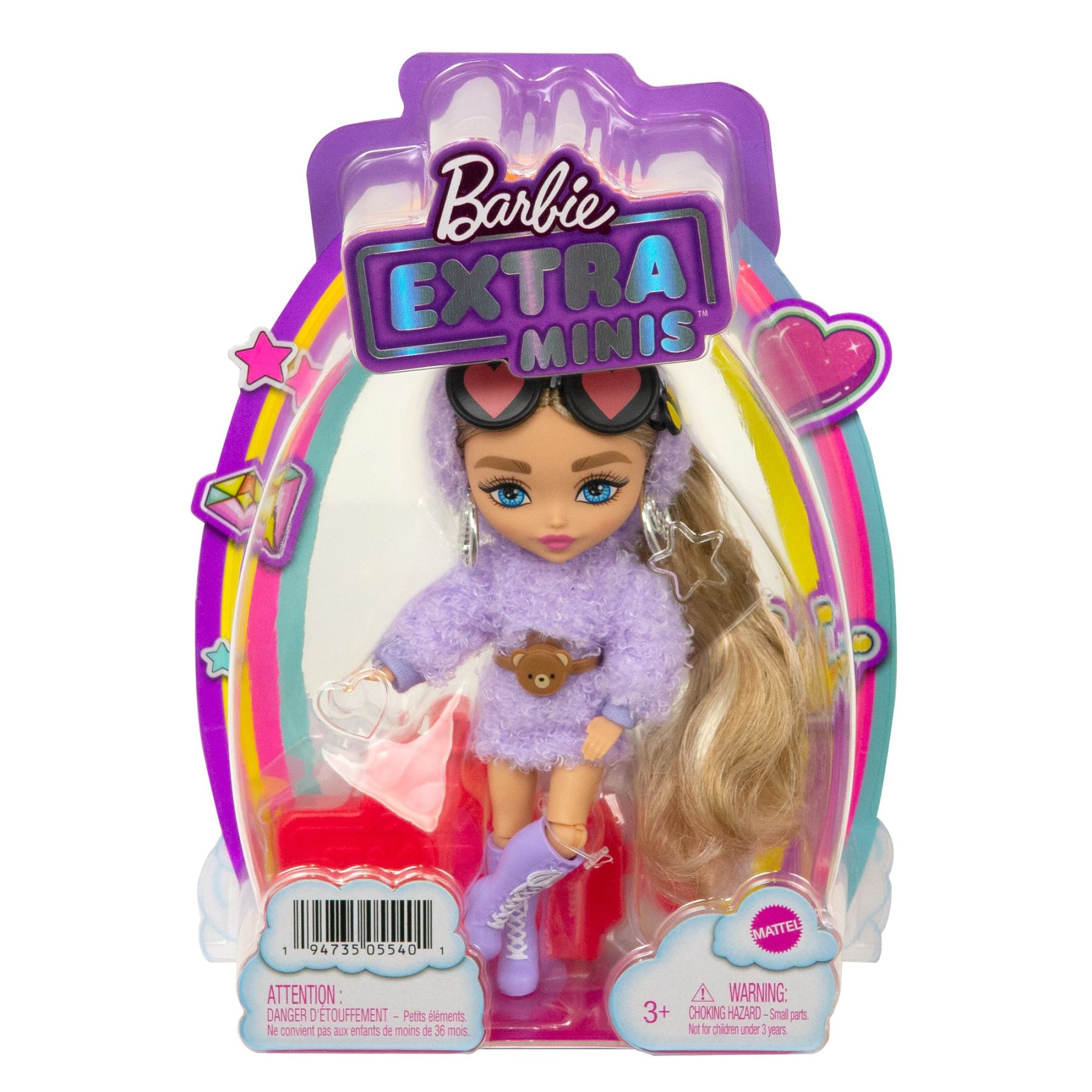 Лялька Barbie Extra minis Ніжна леді (HGP66)