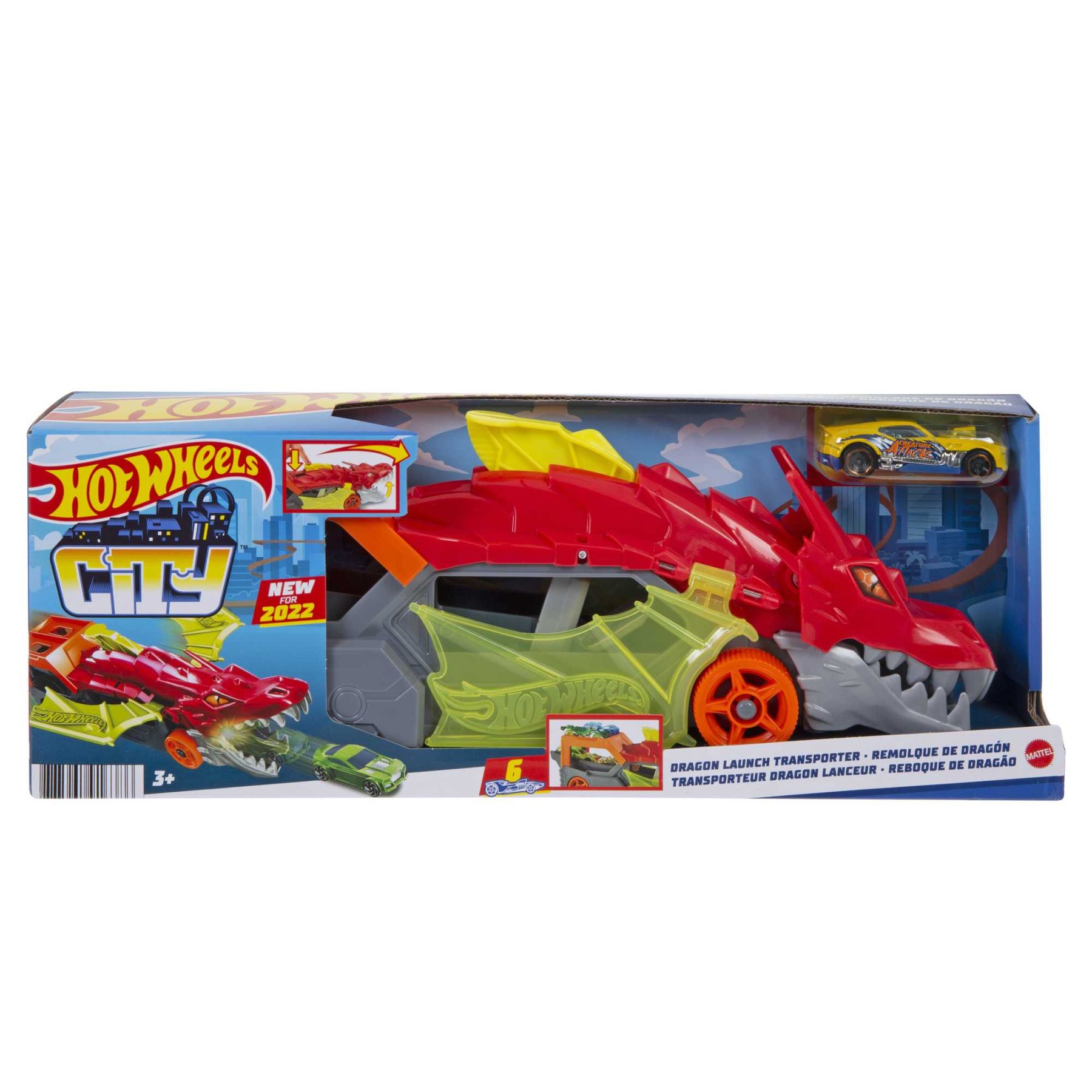 Машинка Hot Wheels Паща дракона (GTK42)