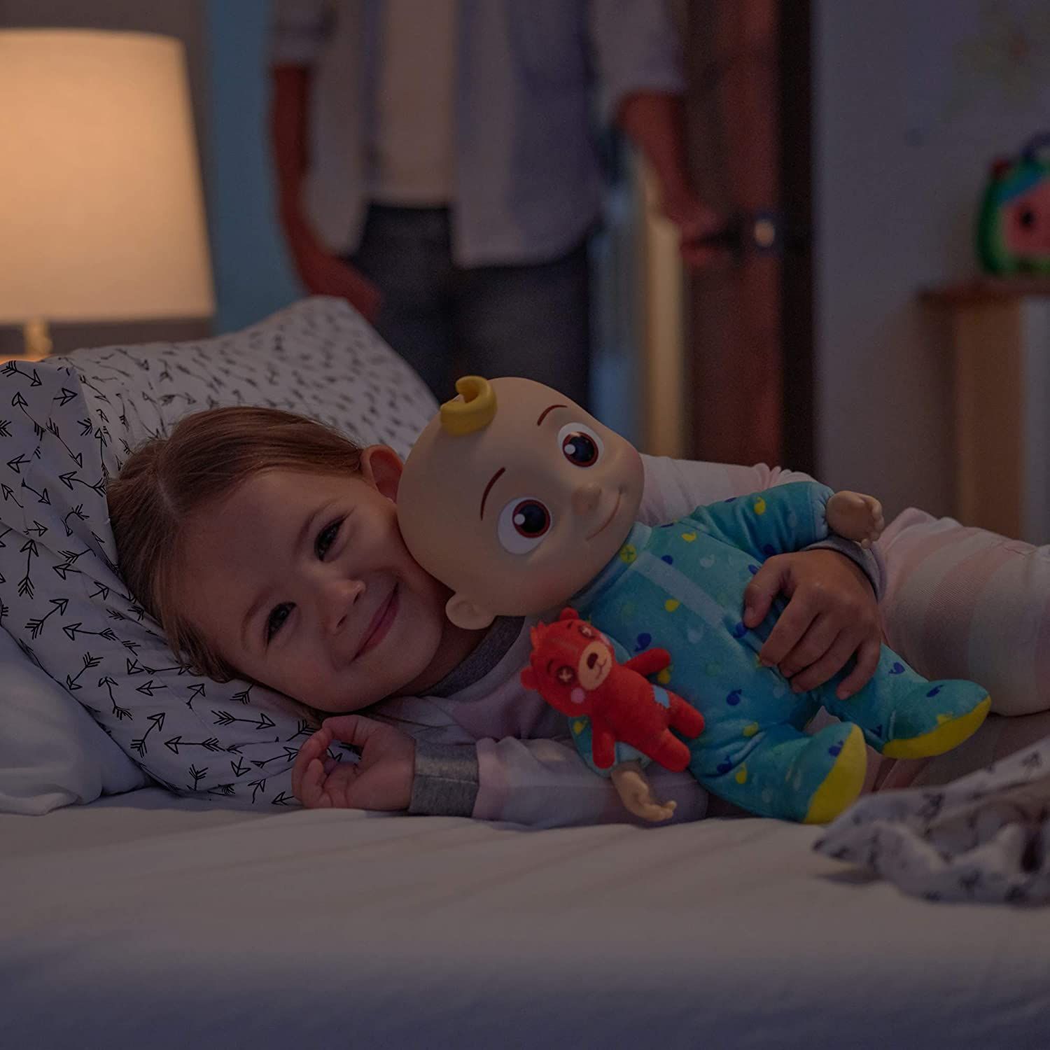 М’яка іграшка CoComelon Roto Plush Bedtime Джей Джей (CMW0016)