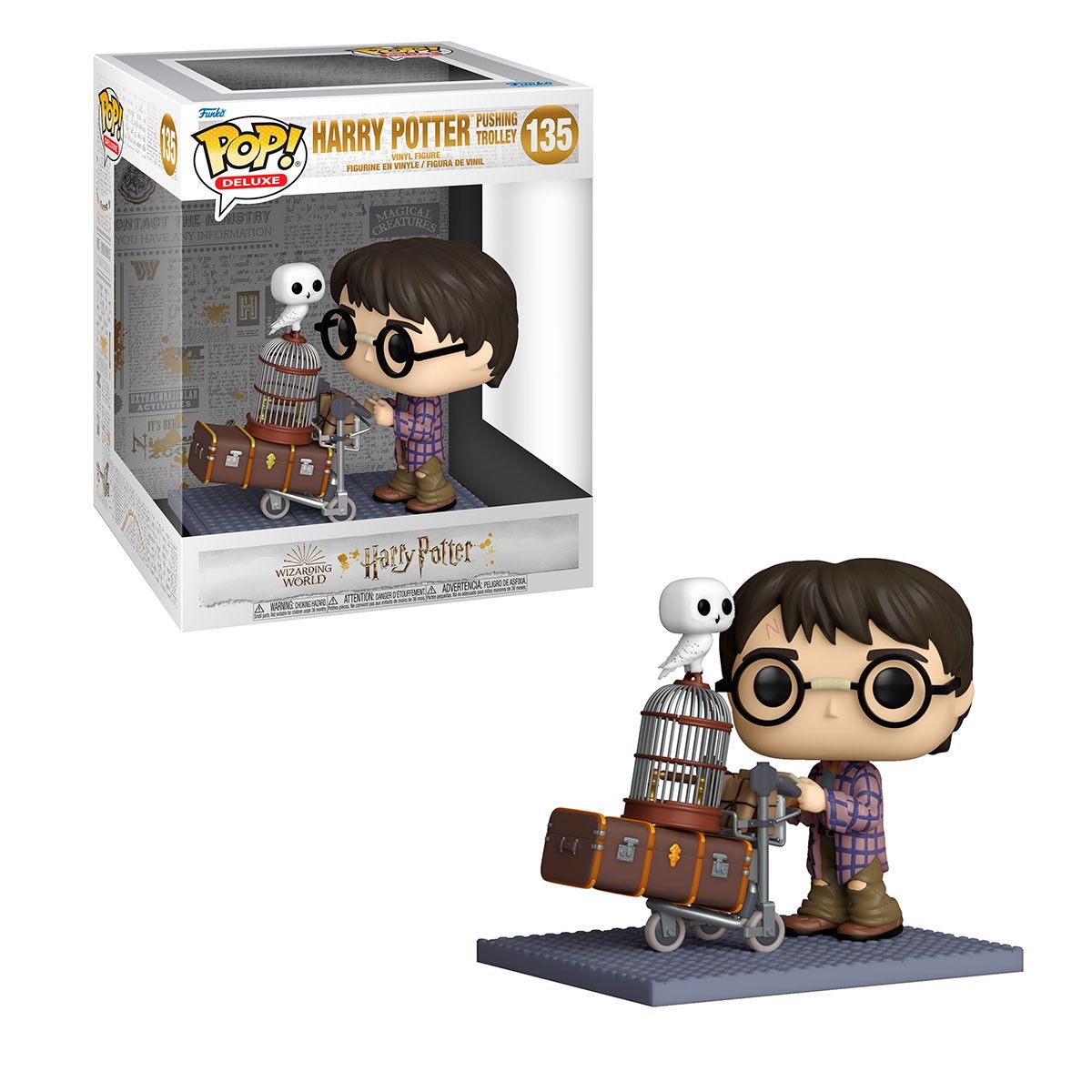 Ігрова фігурка FUNKO POP! DELUXE серії "Гаррі Поттер" - ГАРРІ ПОТТЕР З ВІЗКОМ