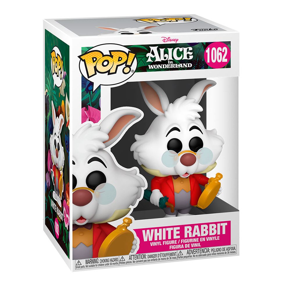 Фігурка Funko Pop Alice in Wonderland Білий кролик з годинником (55739)