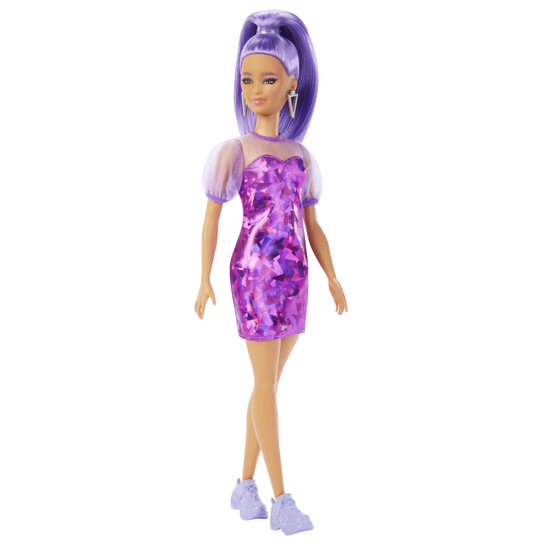 Лялька Barbie Модниця у фіолетових відтінках (HBV12)