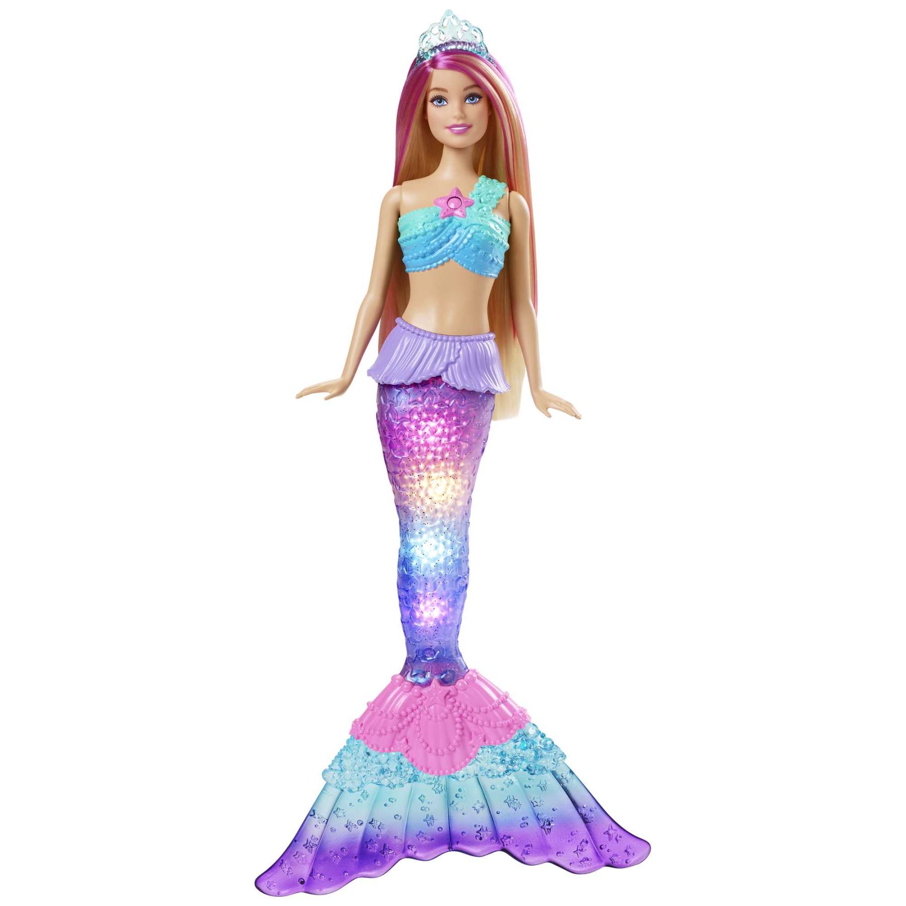 Лялька Barbie Дрімтопія Сяючий хвостик (HDJ36)