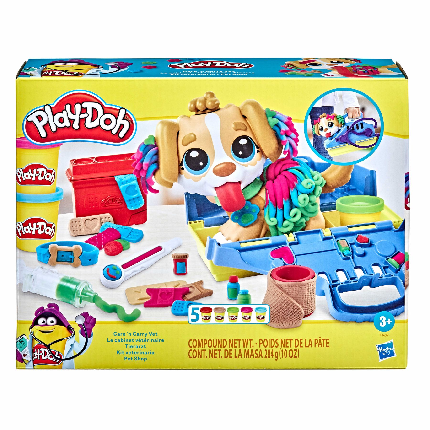 Ігровий набір Play-Doh Прийом у ветеринара (F3639)