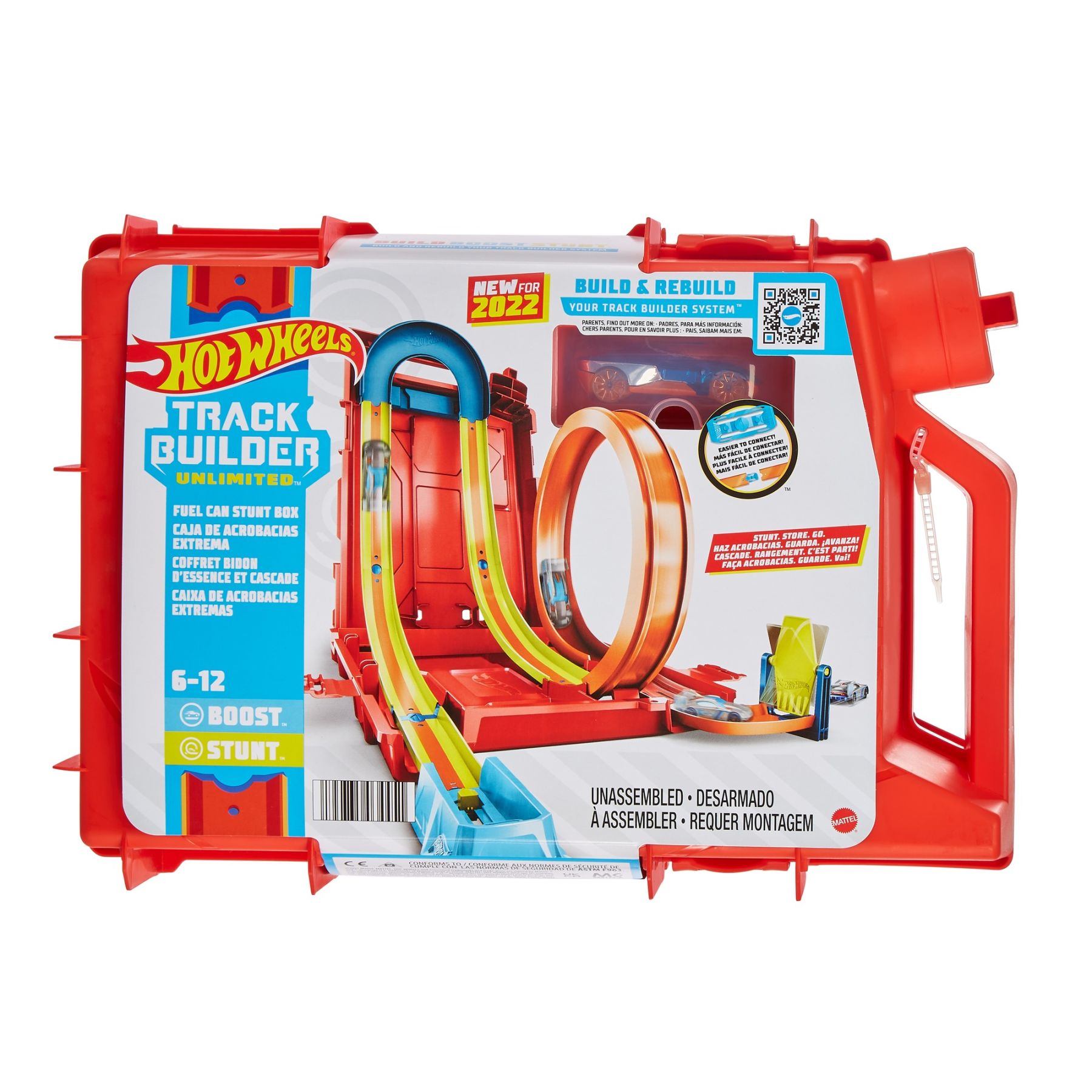 Трек Hot Wheels Track builder Турботрюки (HDX78)