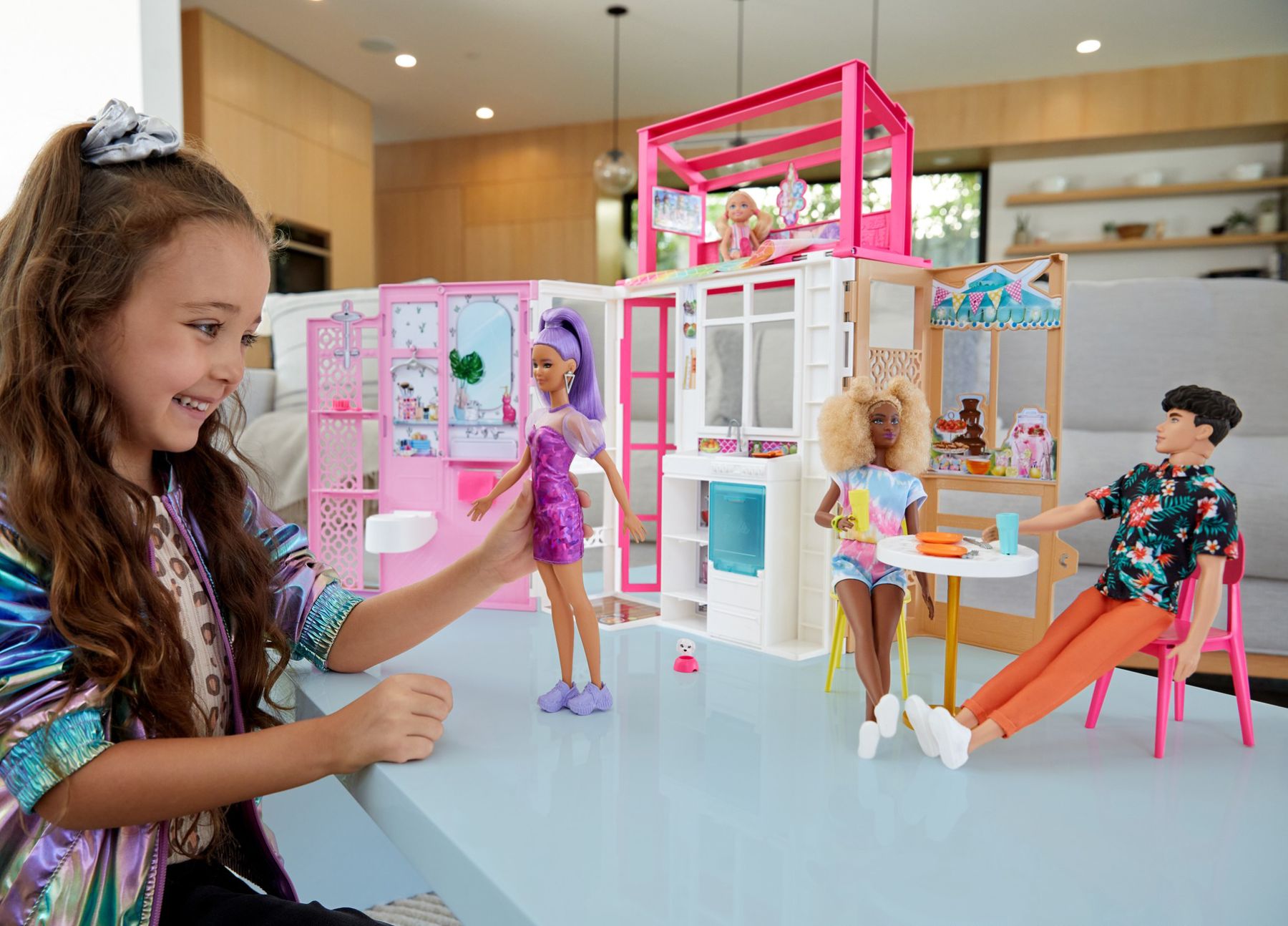 Ігровий набір Barbie Портативний будиночок (HCD47)