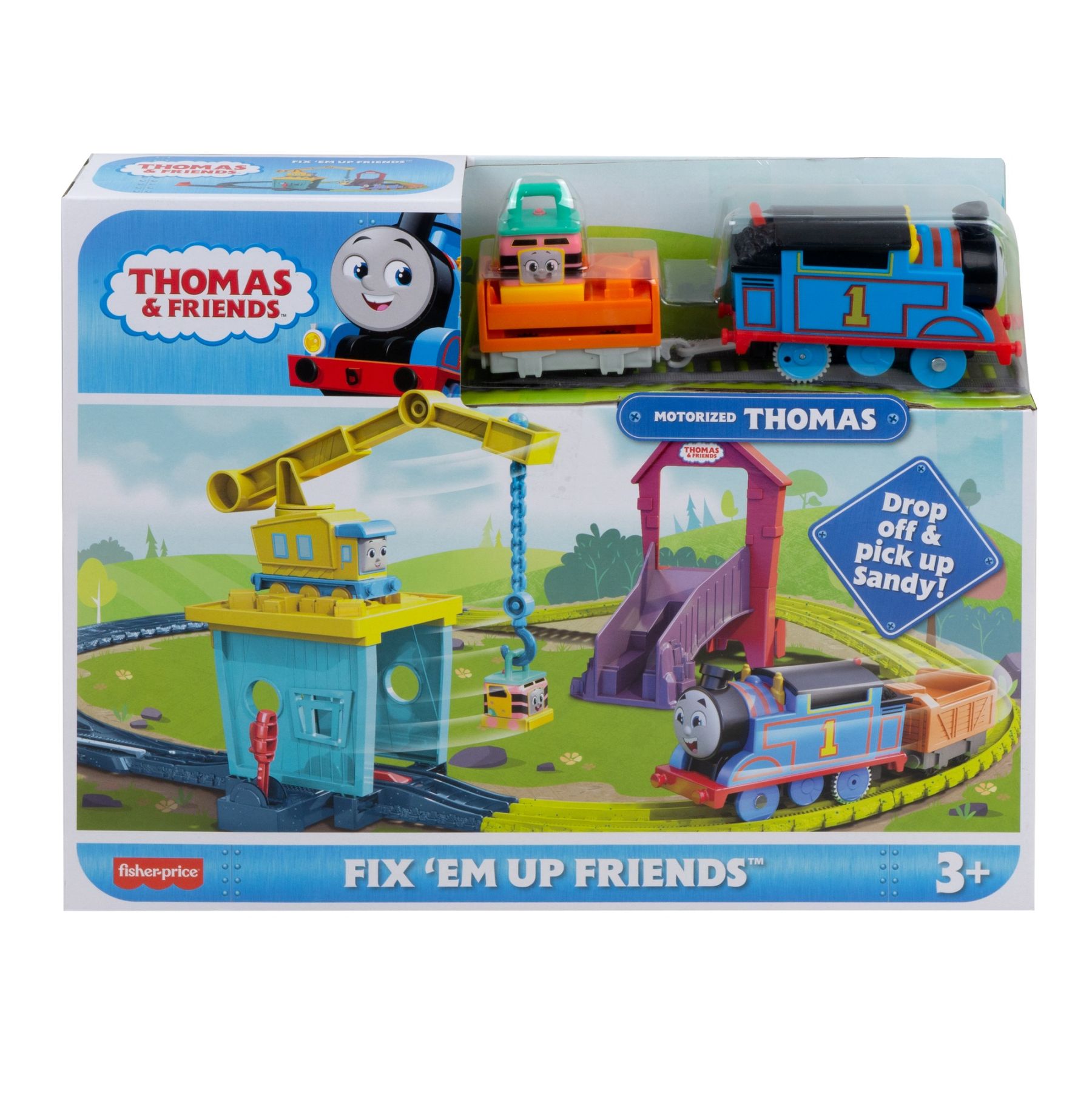 Ігровий набір Thomas and Friends Карлі та Сенді (HDY58)