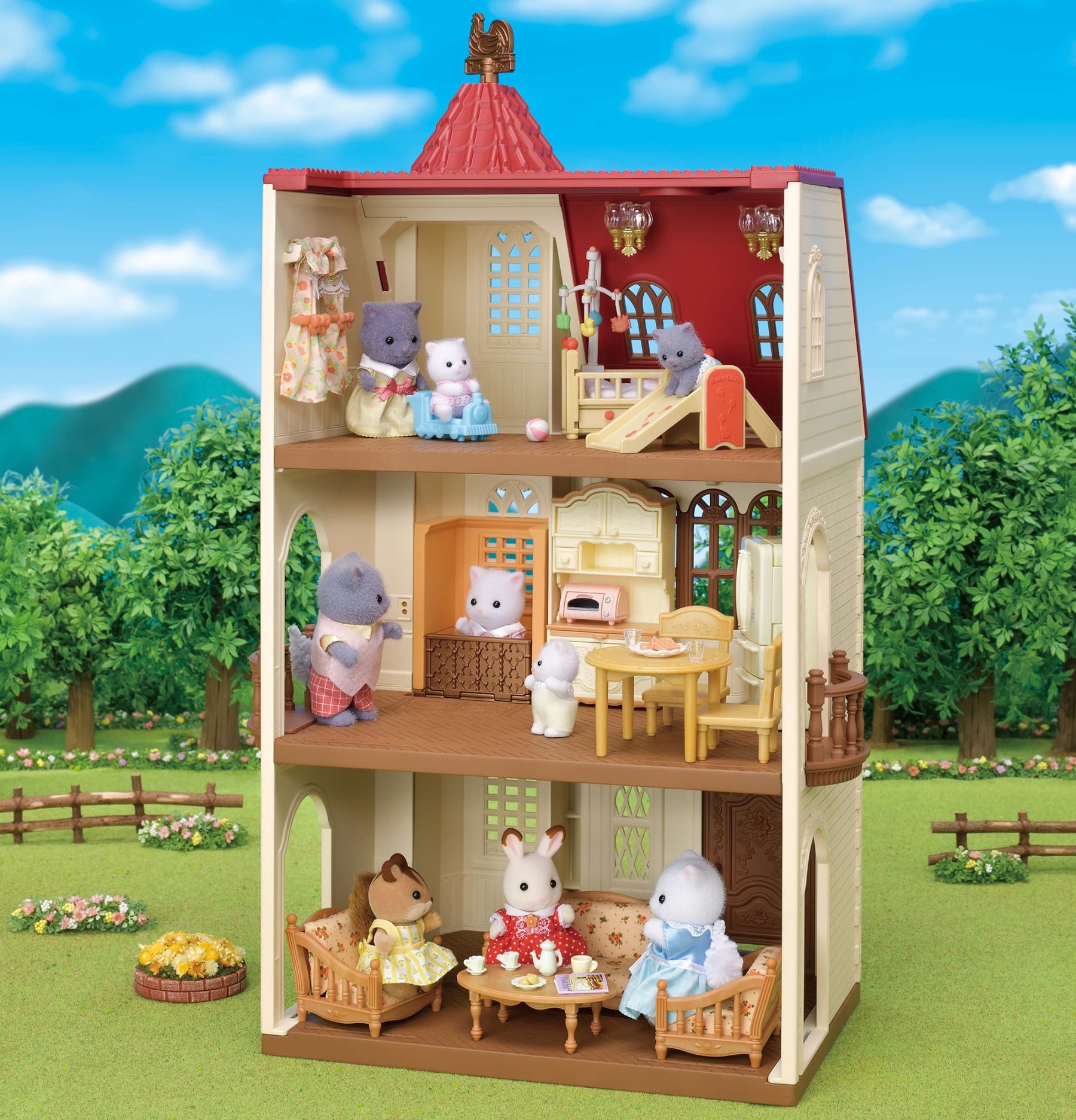 Ігровий набір Sylvanian Families Триповерховий будинок (5400)