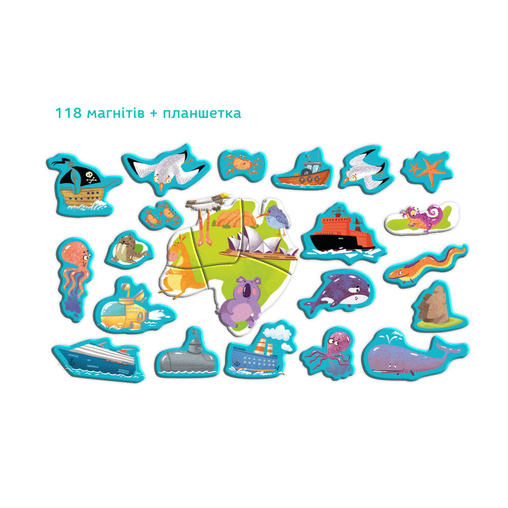 Магніти Dodo Мапа (200201)