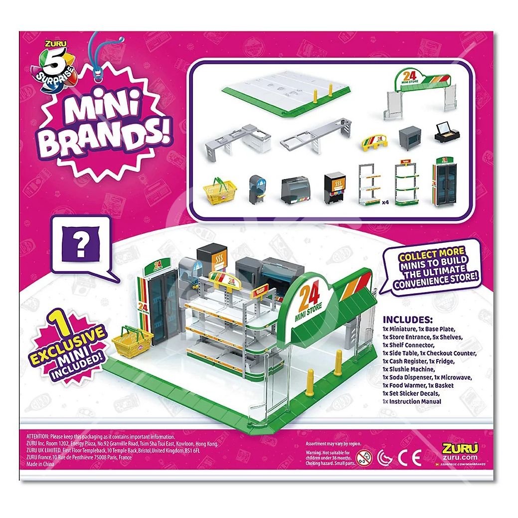 Ігровий набір Mini brands Supermarket Магазин біля дому (77206)