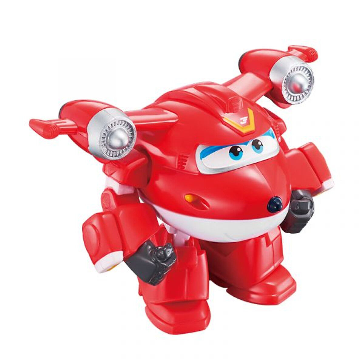 Ігровий набір Super Wings Supercharge Articulated Action Vehicle Джет (EU740991V) 