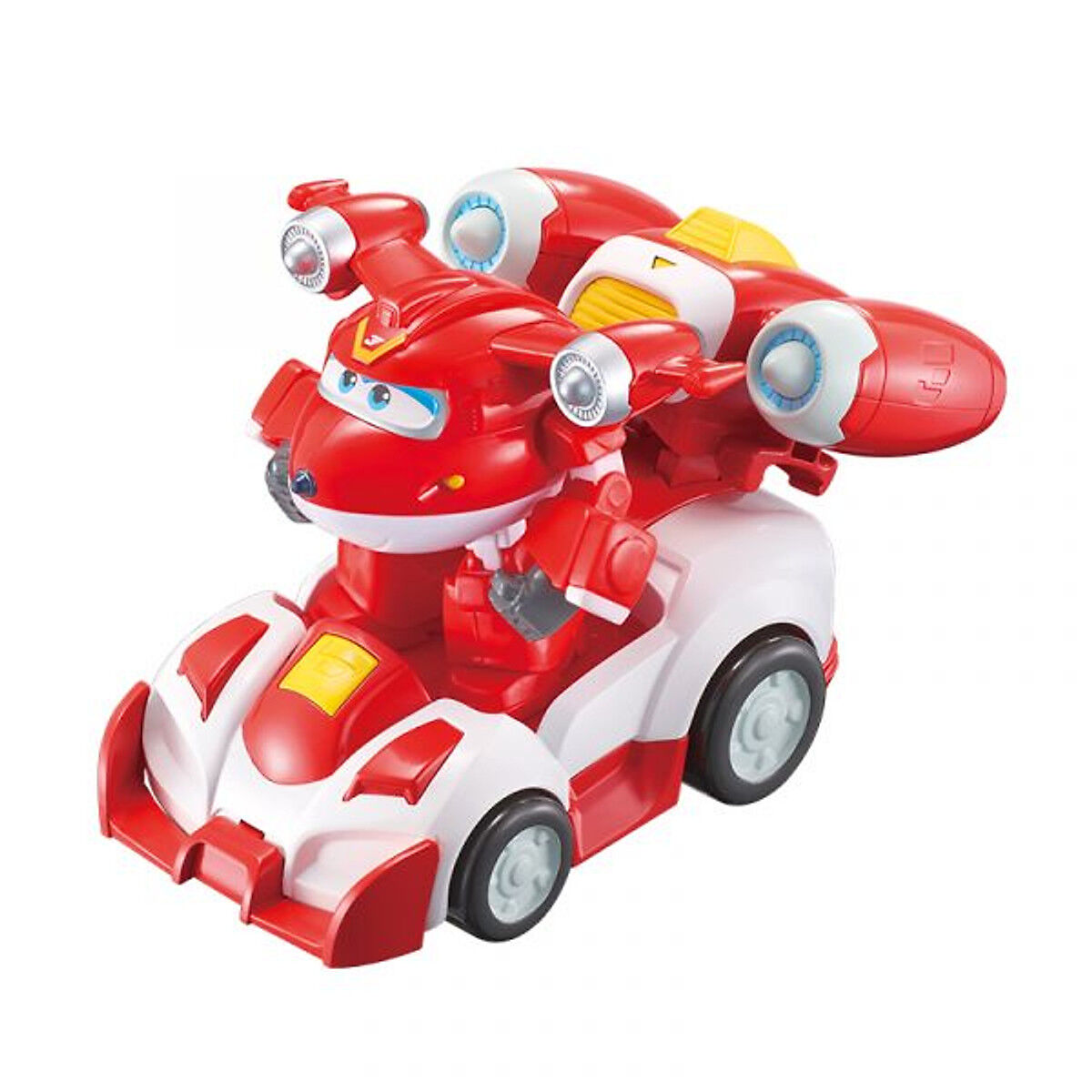 Ігровий набір Super Wings Supercharge Articulated Action Vehicle Джет (EU740991V) 