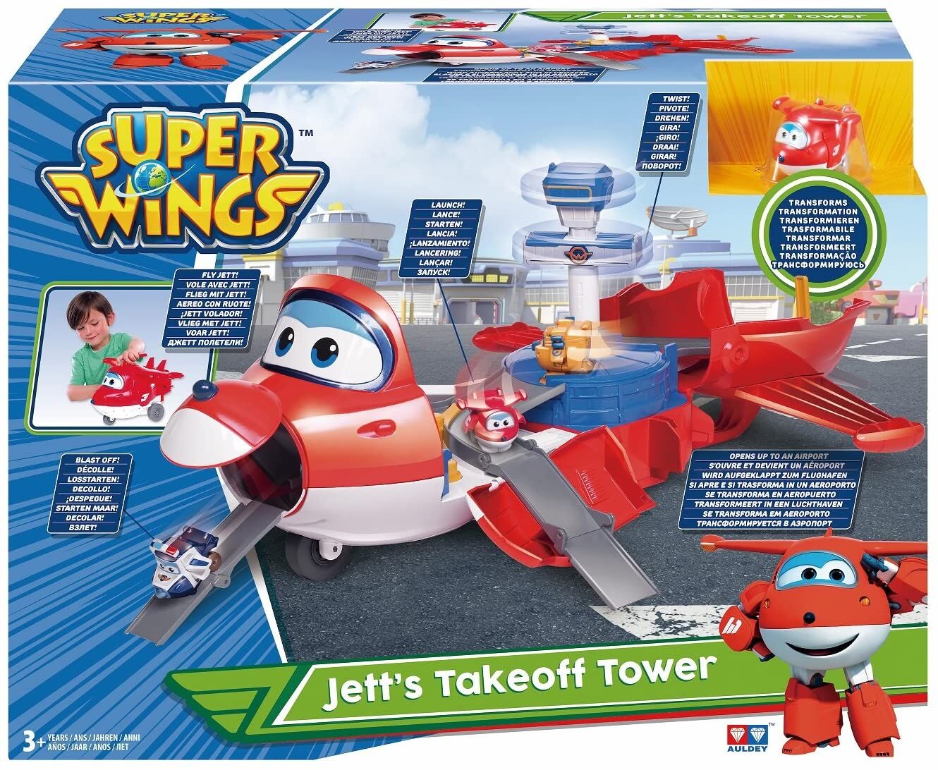 Ігровий набір Super Wings Злітна вежа Джетта (EU720830)