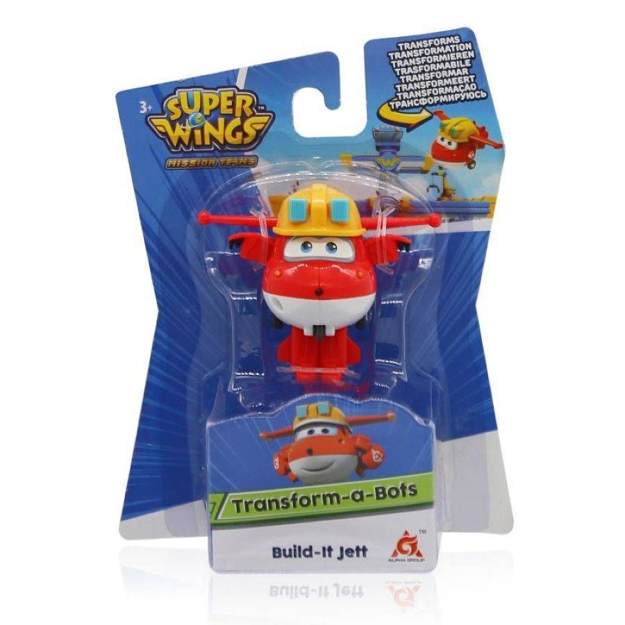 Ігрова фігурка-трансформер Super Wings Джетт будівельник (EU730011)