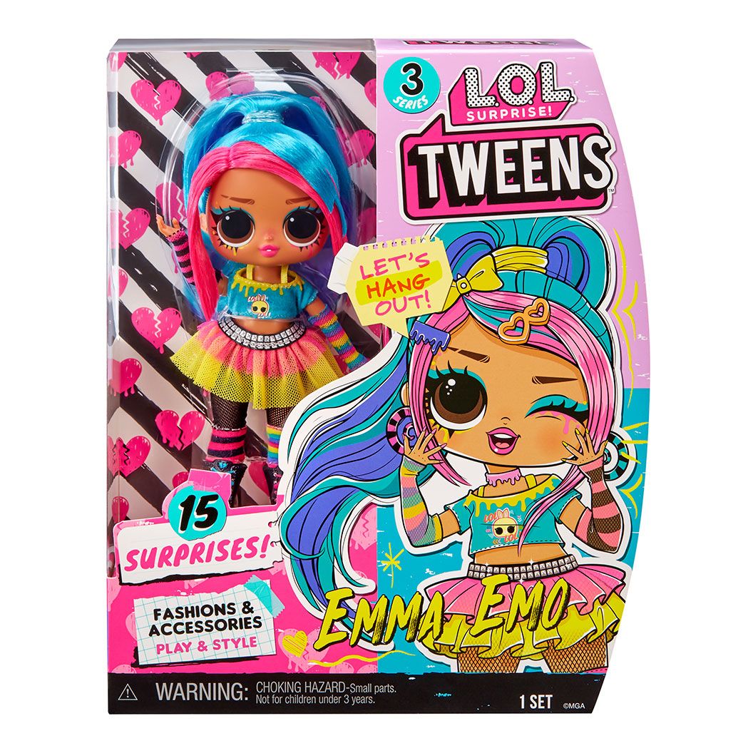 Ляльковий набір LOL Surprise Tweens S3 Емма Емо (584070)