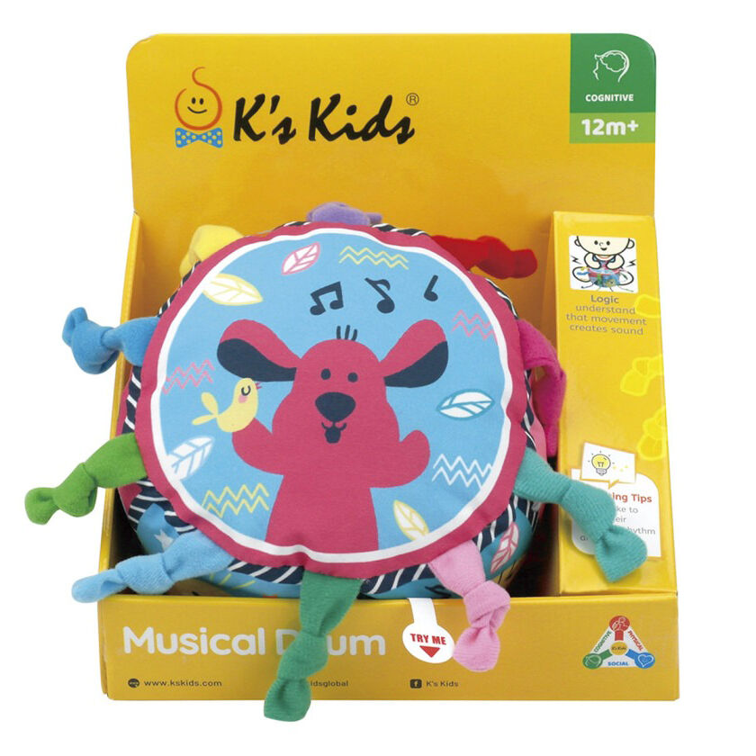 Музична іграшка K′s Kids Барабан (KA10814-OB)