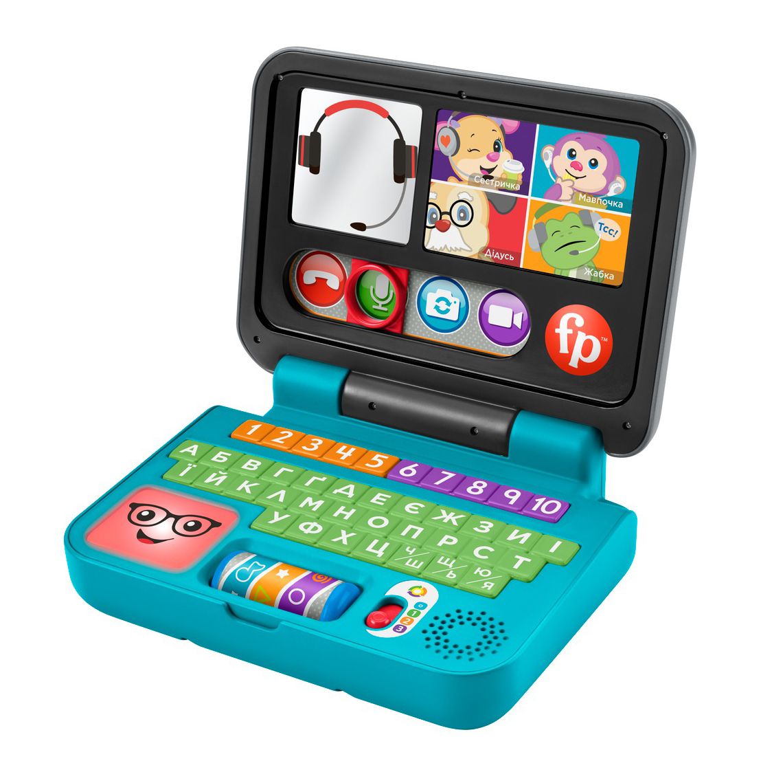 Інтерактивний ноутбук Fisher-Price Laugh and learn Веселе спілкування (HHH09)