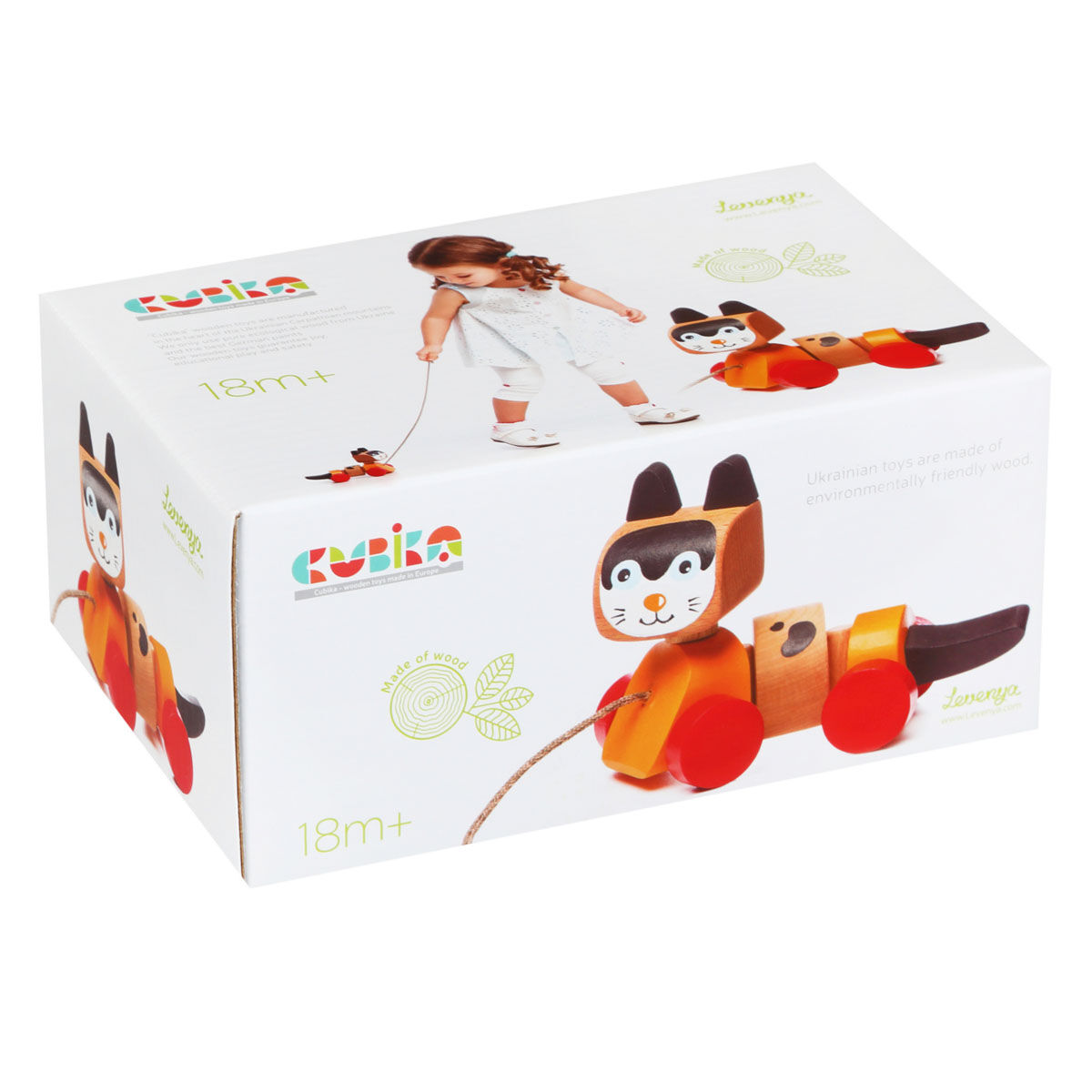 Каталка Cubika Котик (13616)