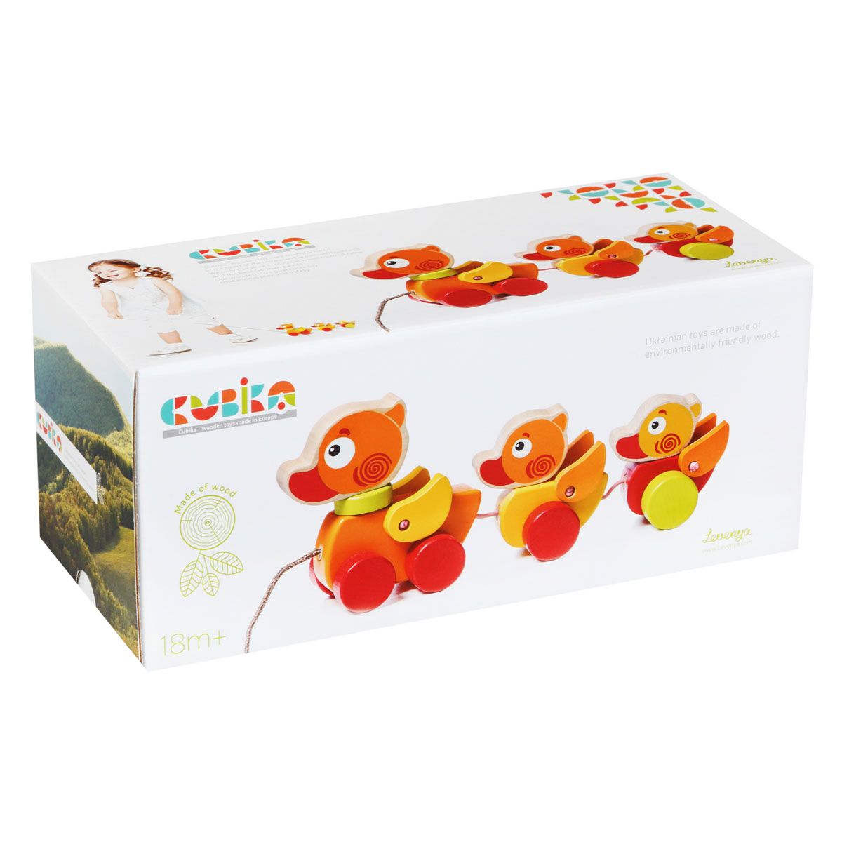 Каталка Cubika Мандруючі каченята (13722)